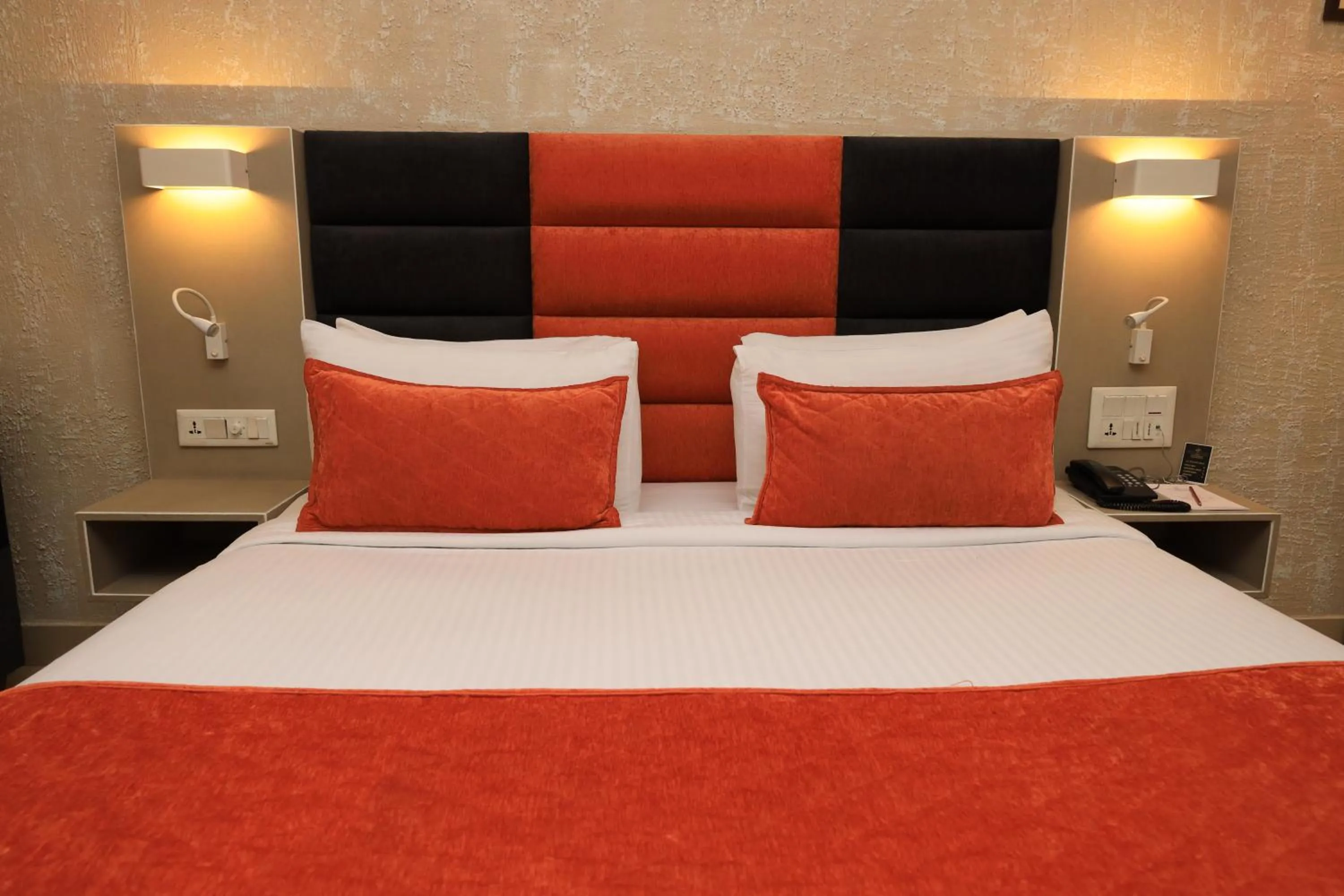 Bed in Aananda Imperial