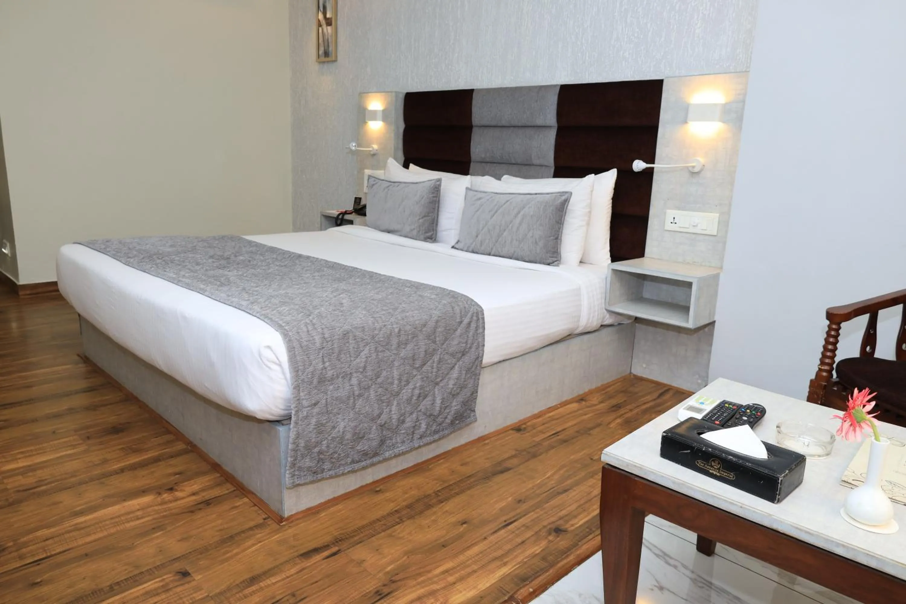 Bed in Aananda Imperial