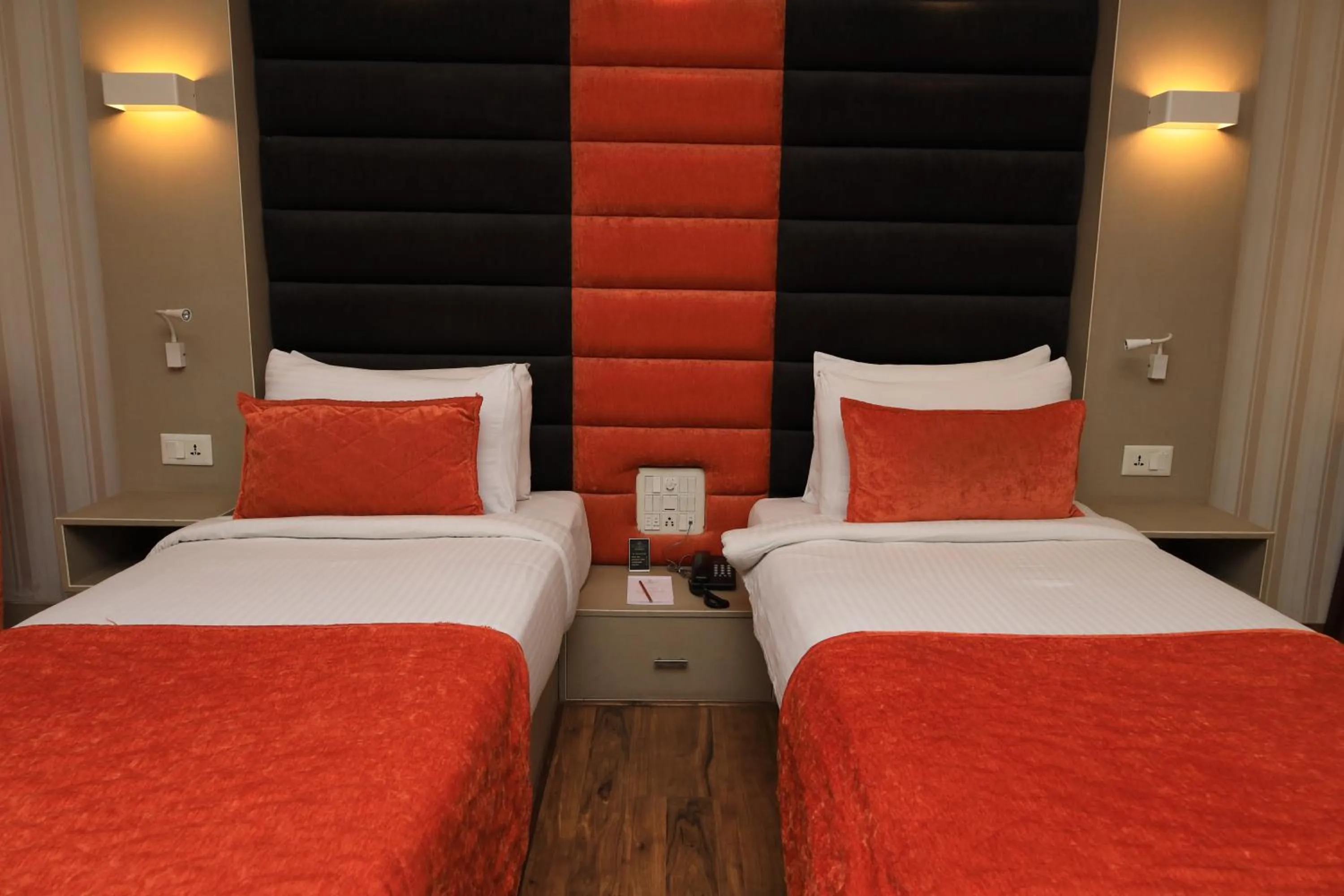 Bed in Aananda Imperial