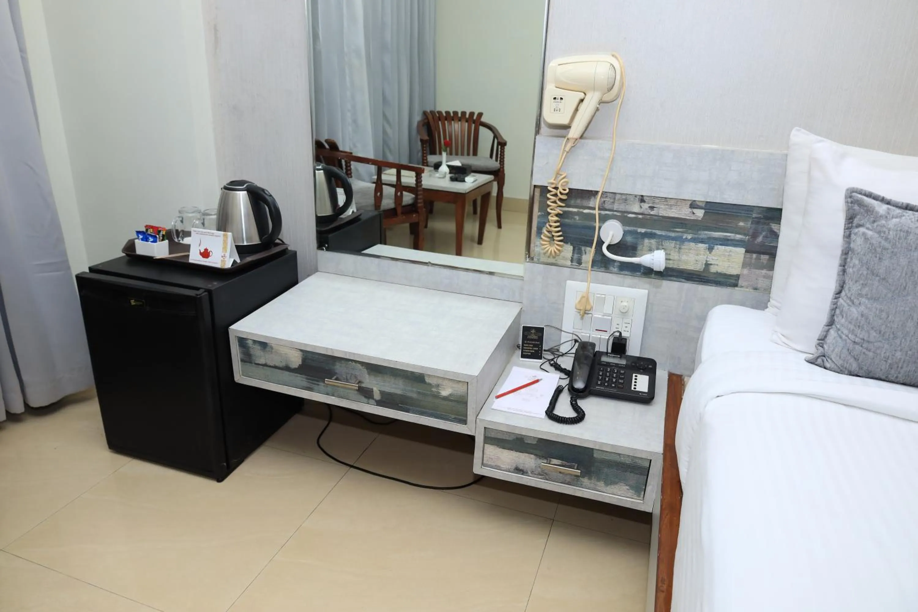 Bed in Aananda Imperial