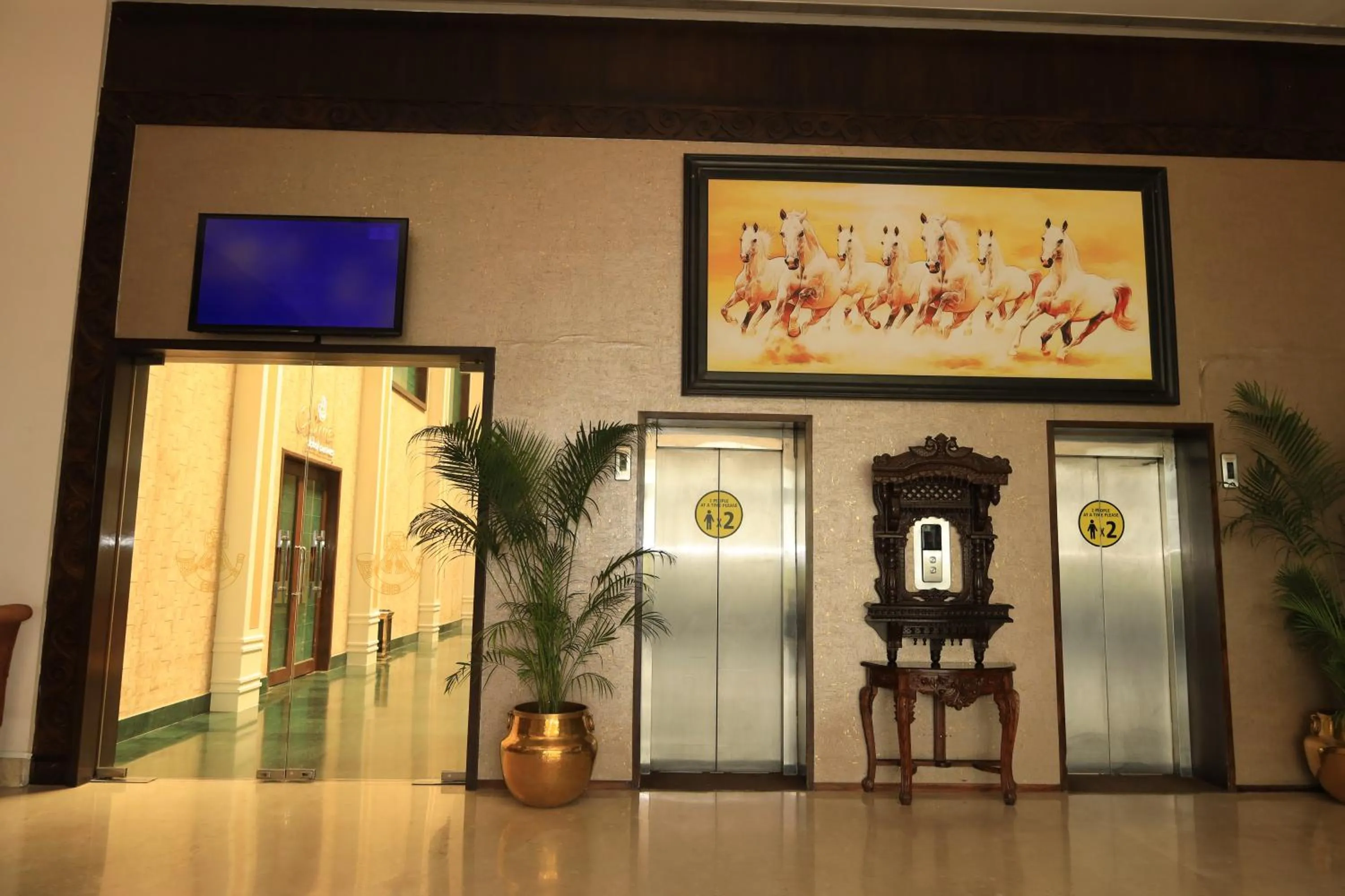 Lobby or reception in Aananda Imperial