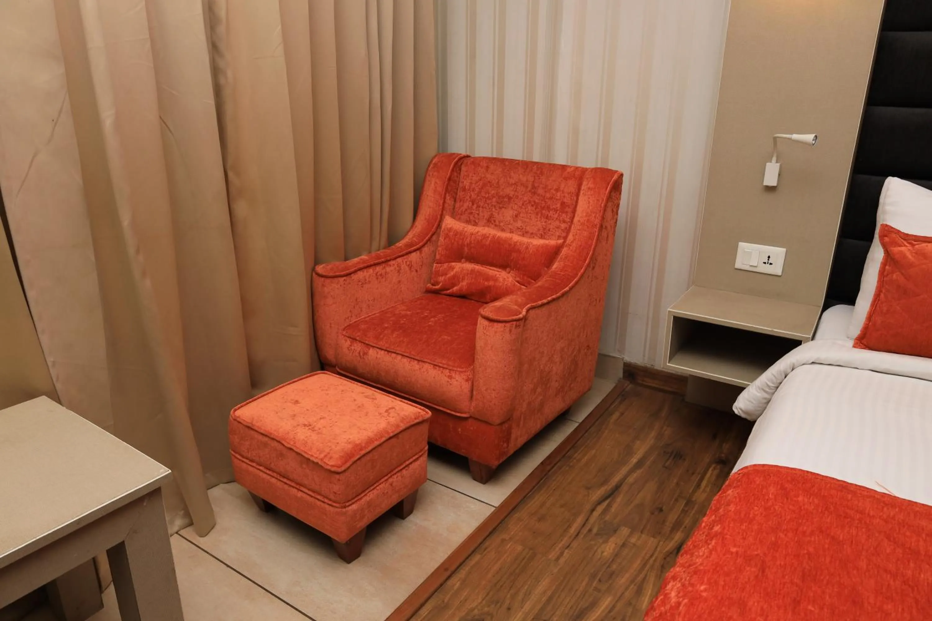 Bed in Aananda Imperial