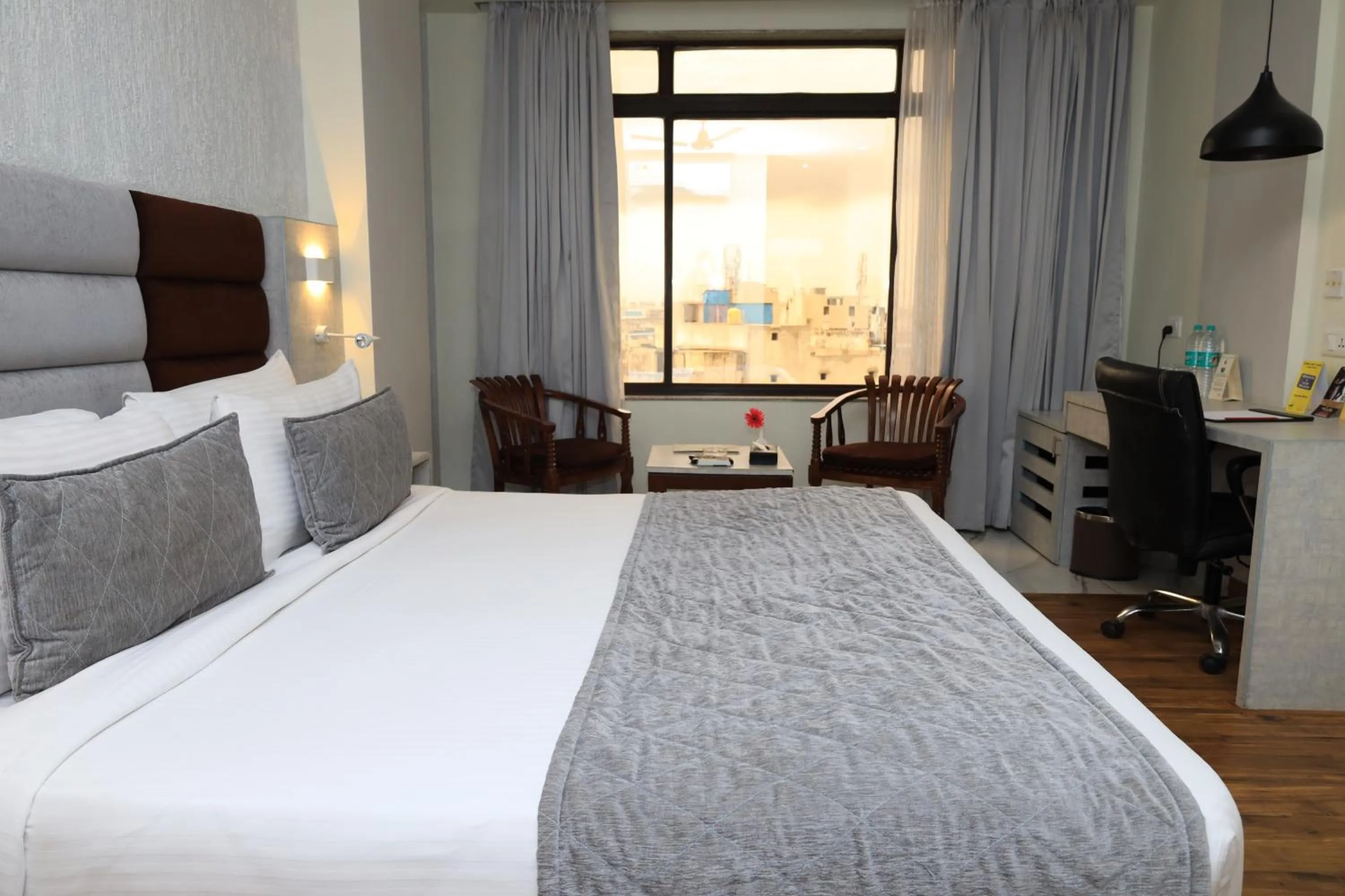 Bed in Aananda Imperial