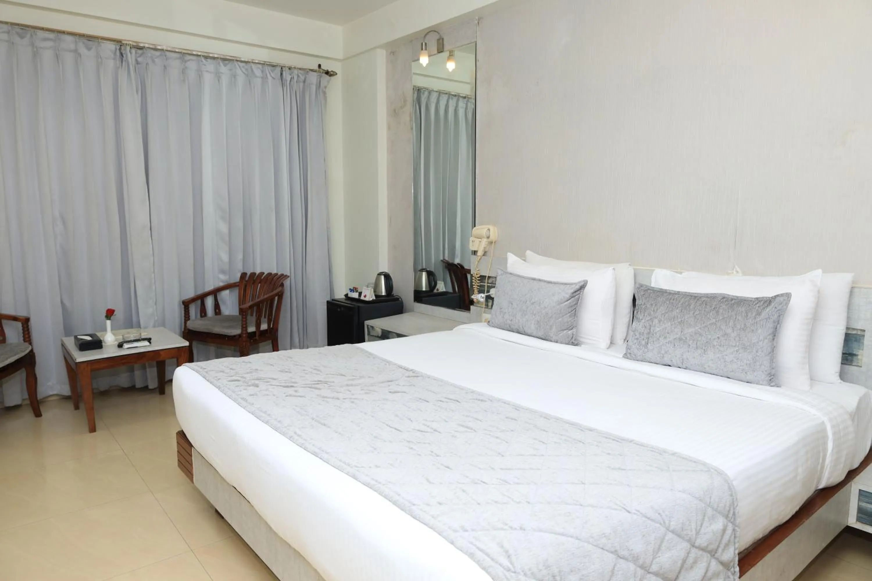 Bed in Aananda Imperial