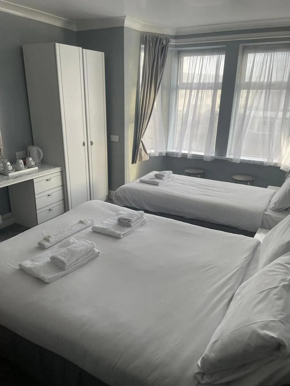 Bed in Silversands Hotel