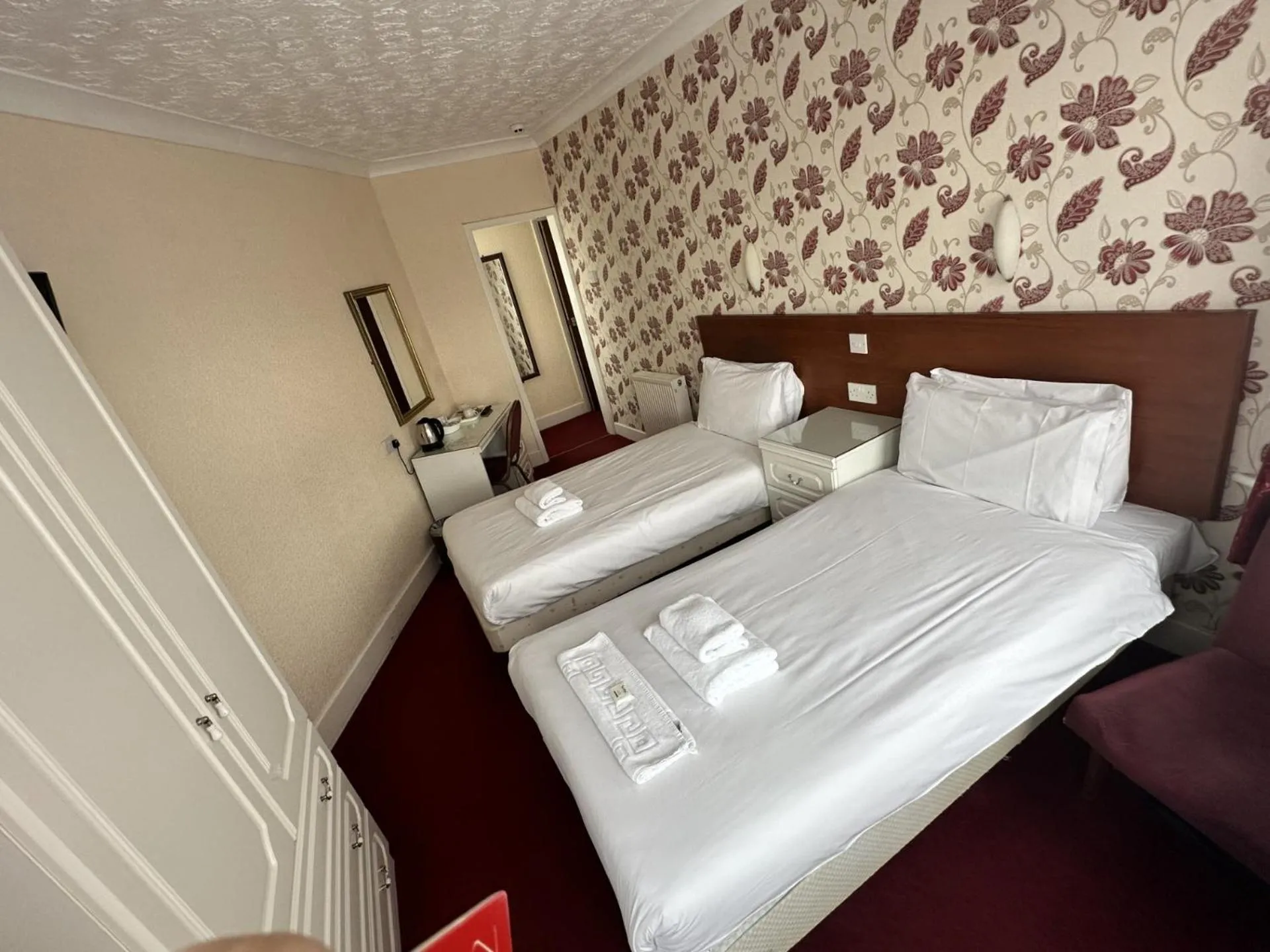 Bed in Silversands Hotel