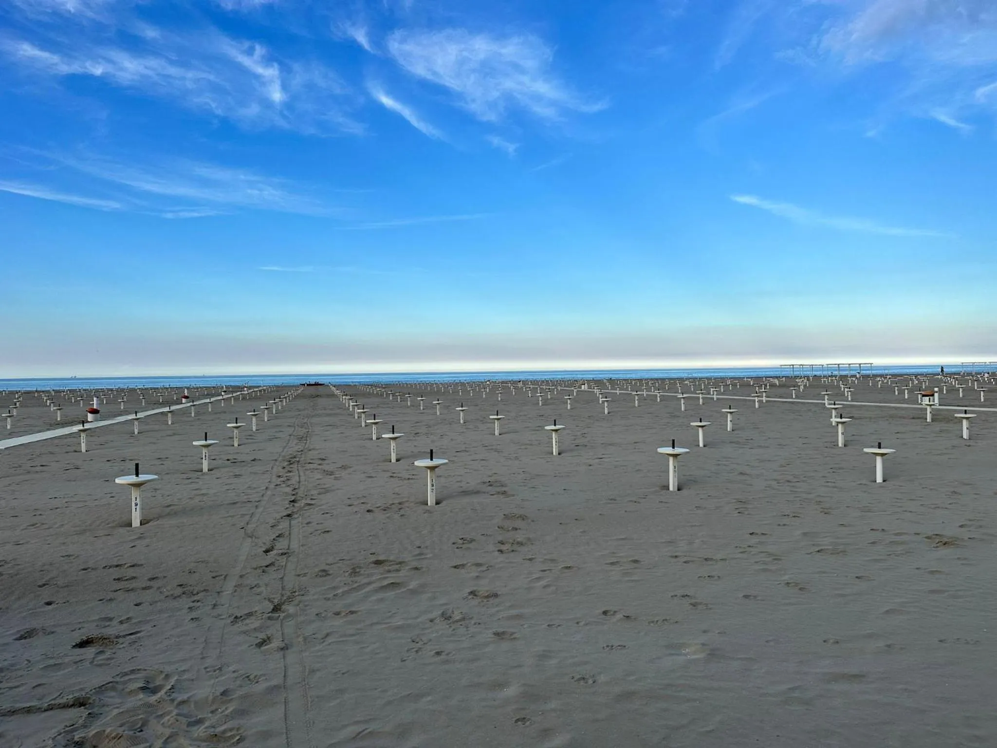 Beach in Hotel Enna Rimini