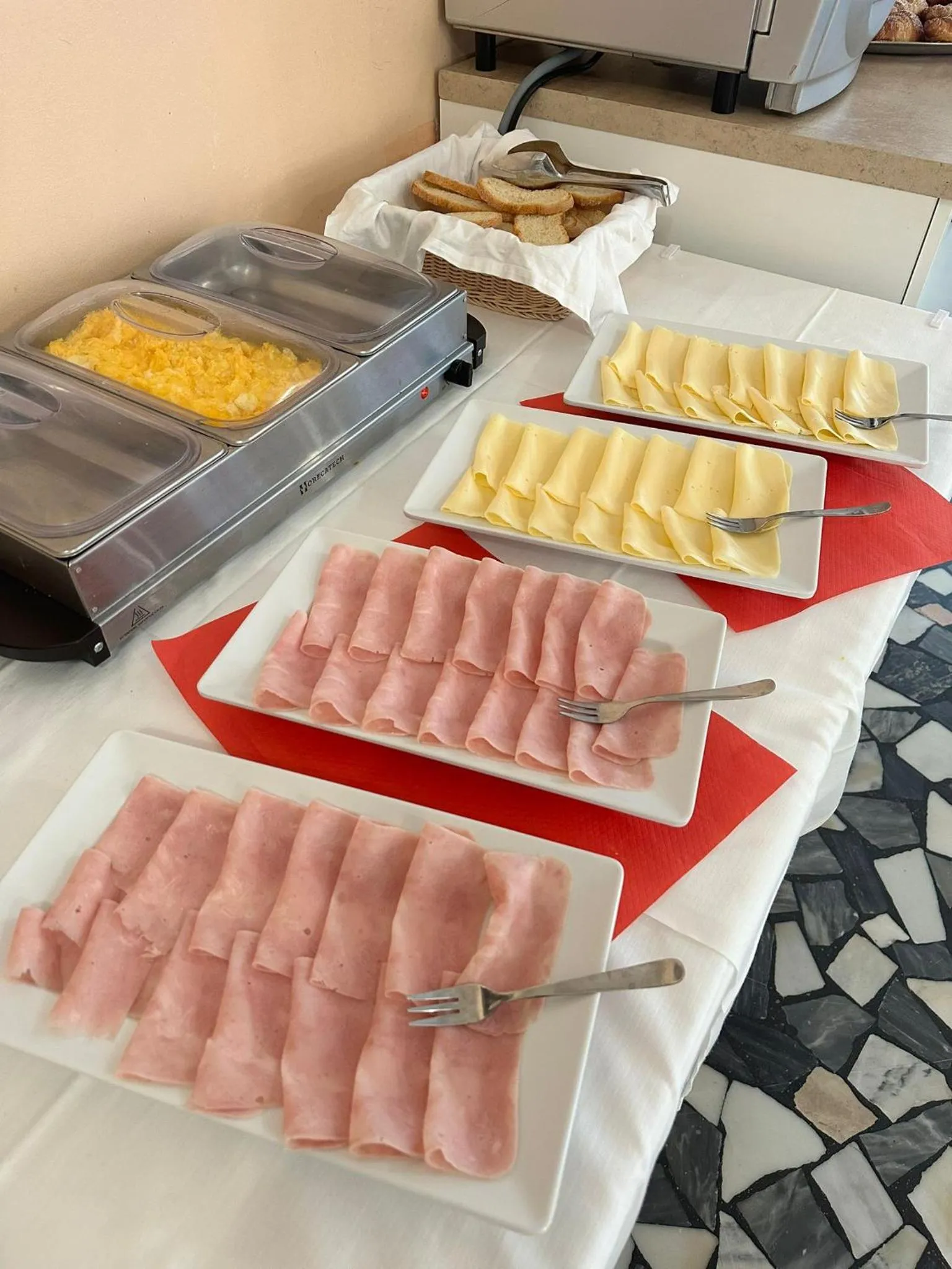 Breakfast in Hotel Enna Rimini