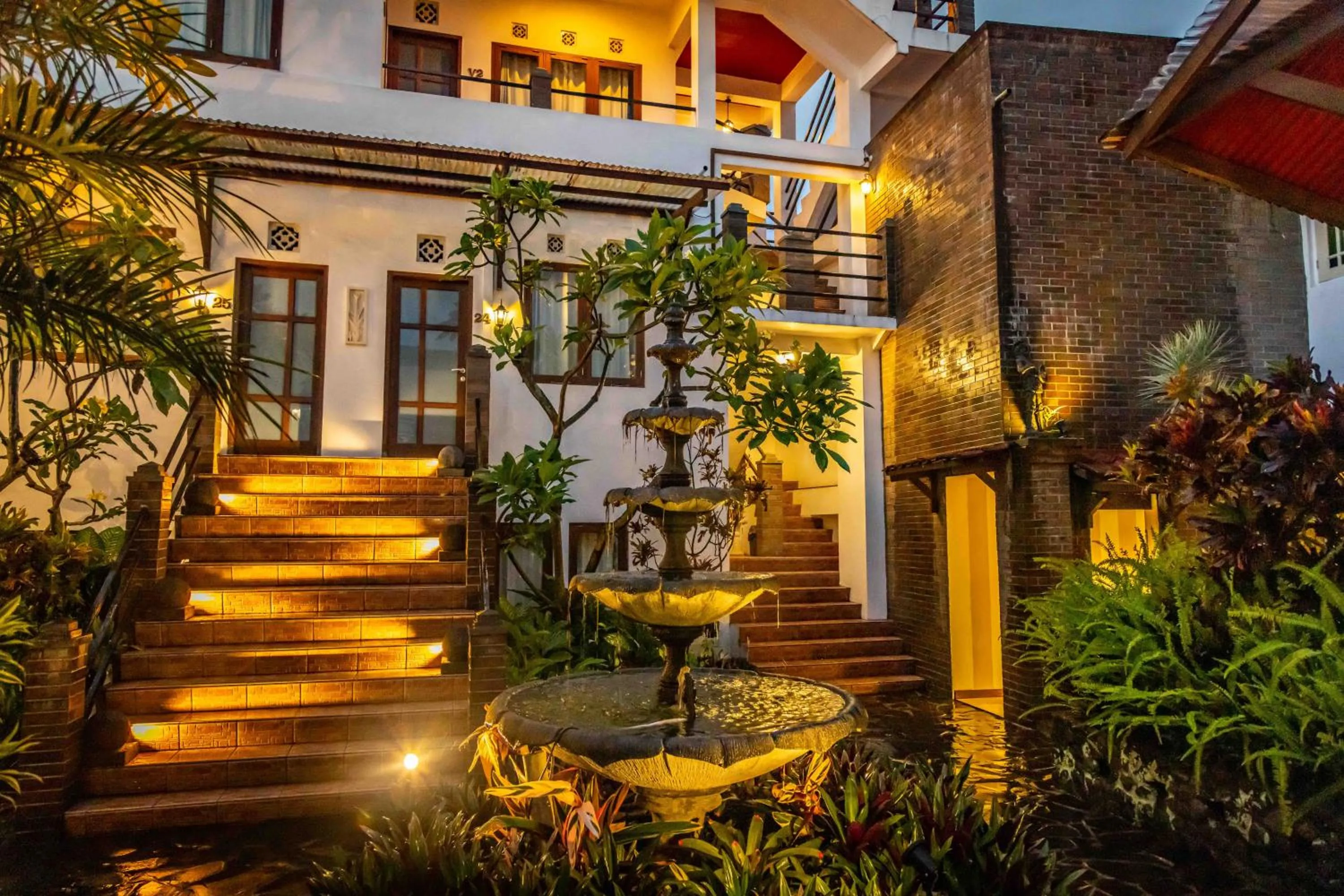 Garden view in Family Hotel Gradia 2