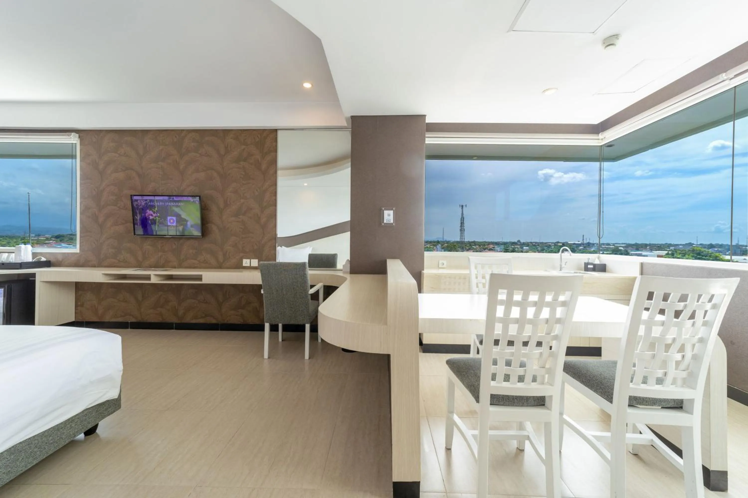 Seating area in Aston Cirebon Hotel and Convention Center