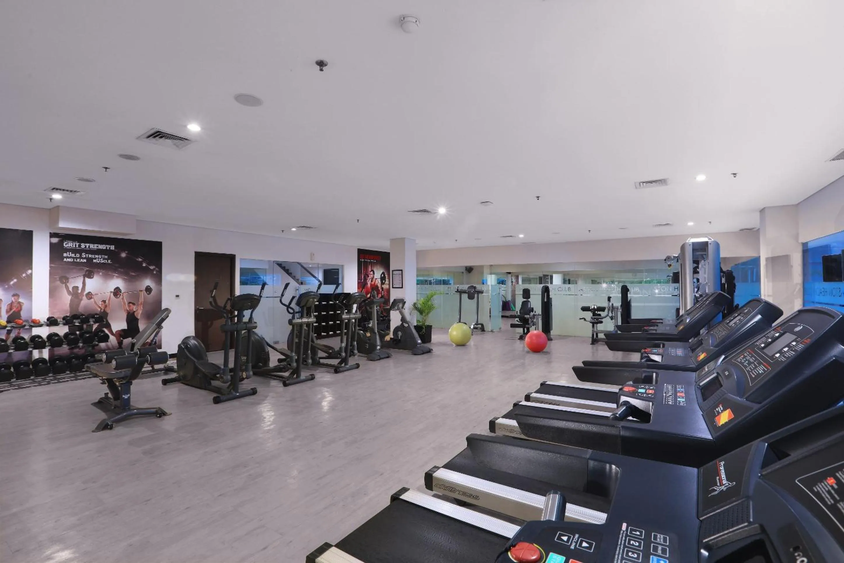 Fitness centre/facilities in Aston Cirebon Hotel and Convention Center