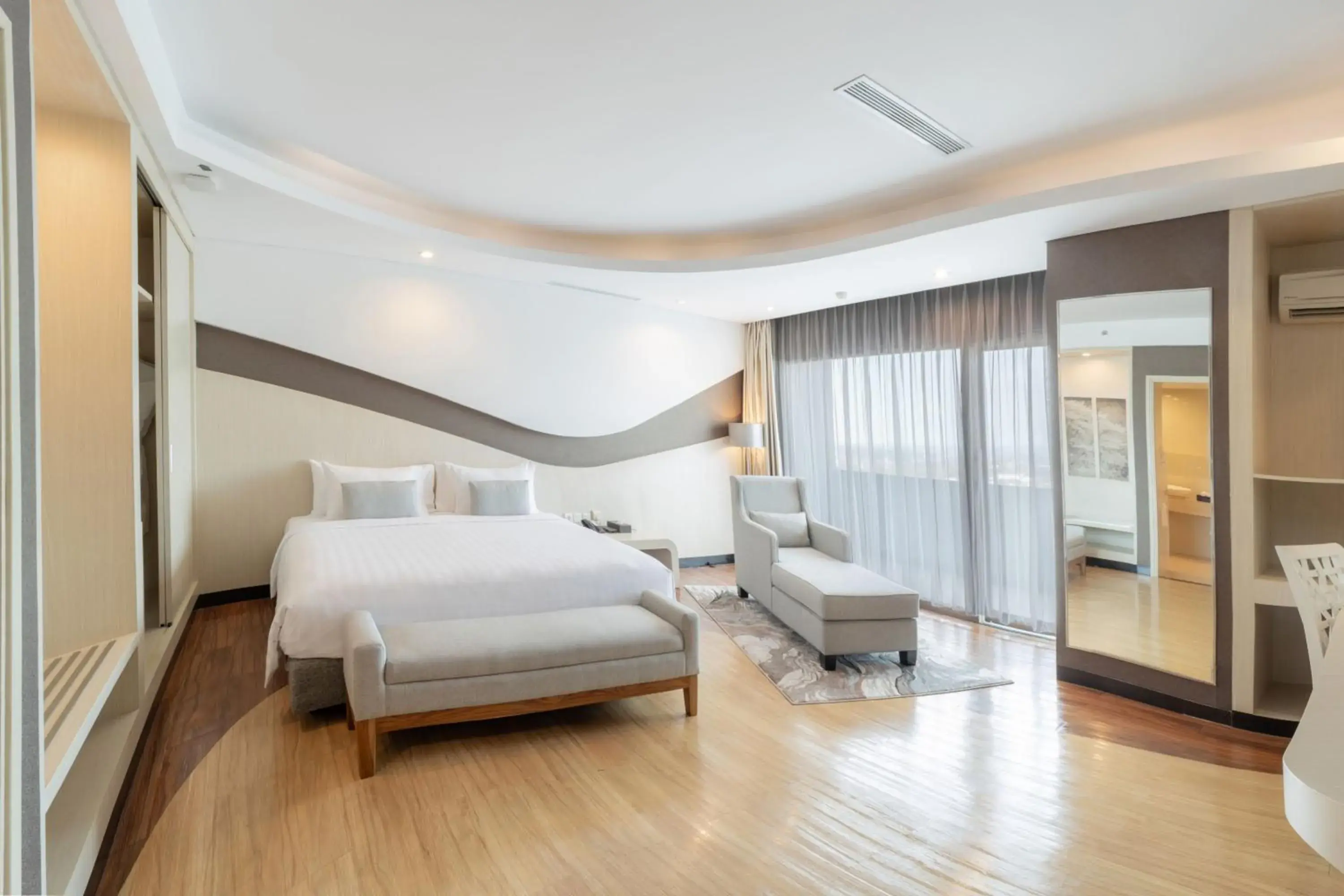 Bedroom, Bed in Aston Cirebon Hotel and Convention Center Bedroom, Bed in Aston Cirebon Hotel and Convention Center