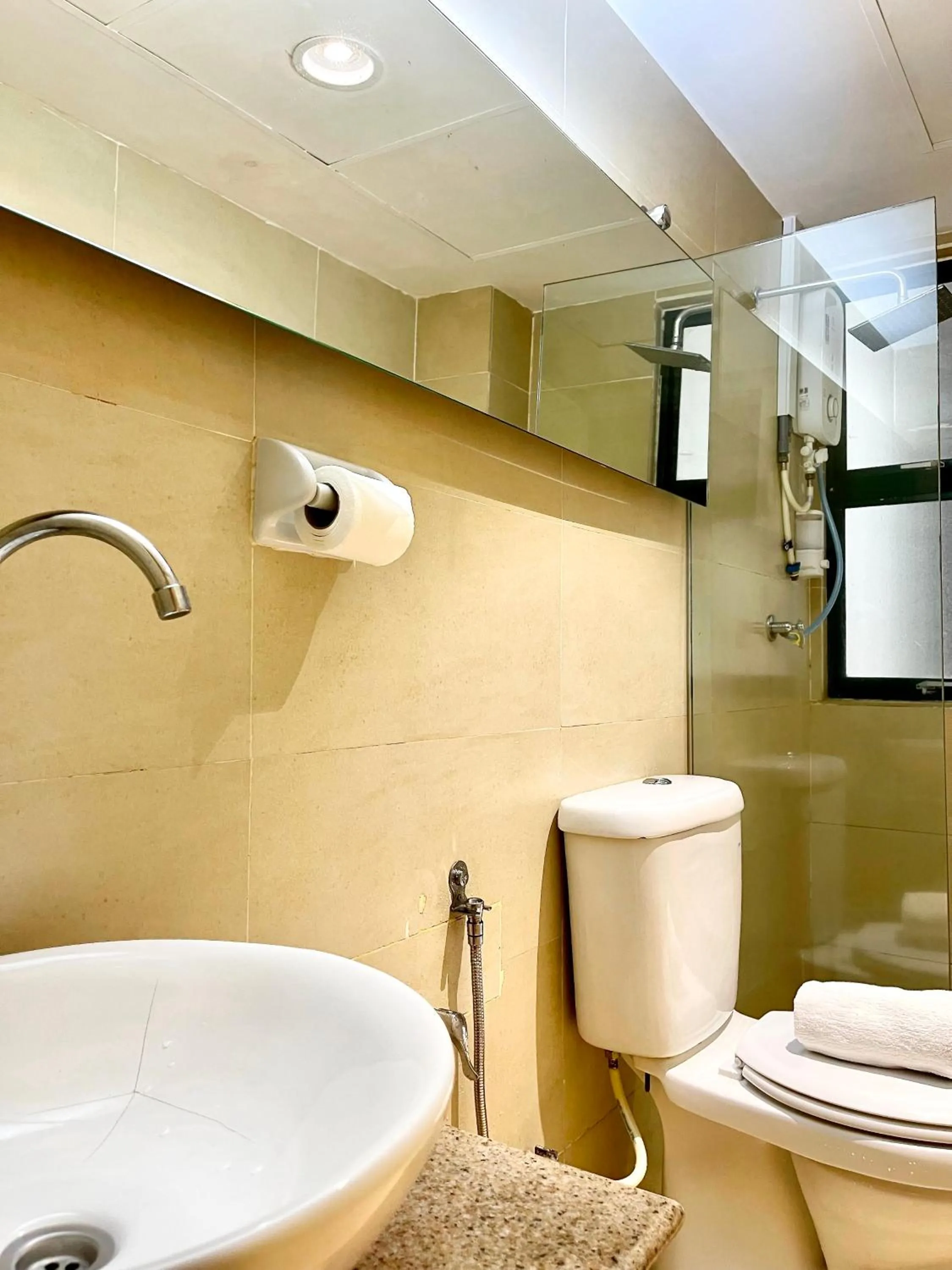 Shower in Hotel Villa