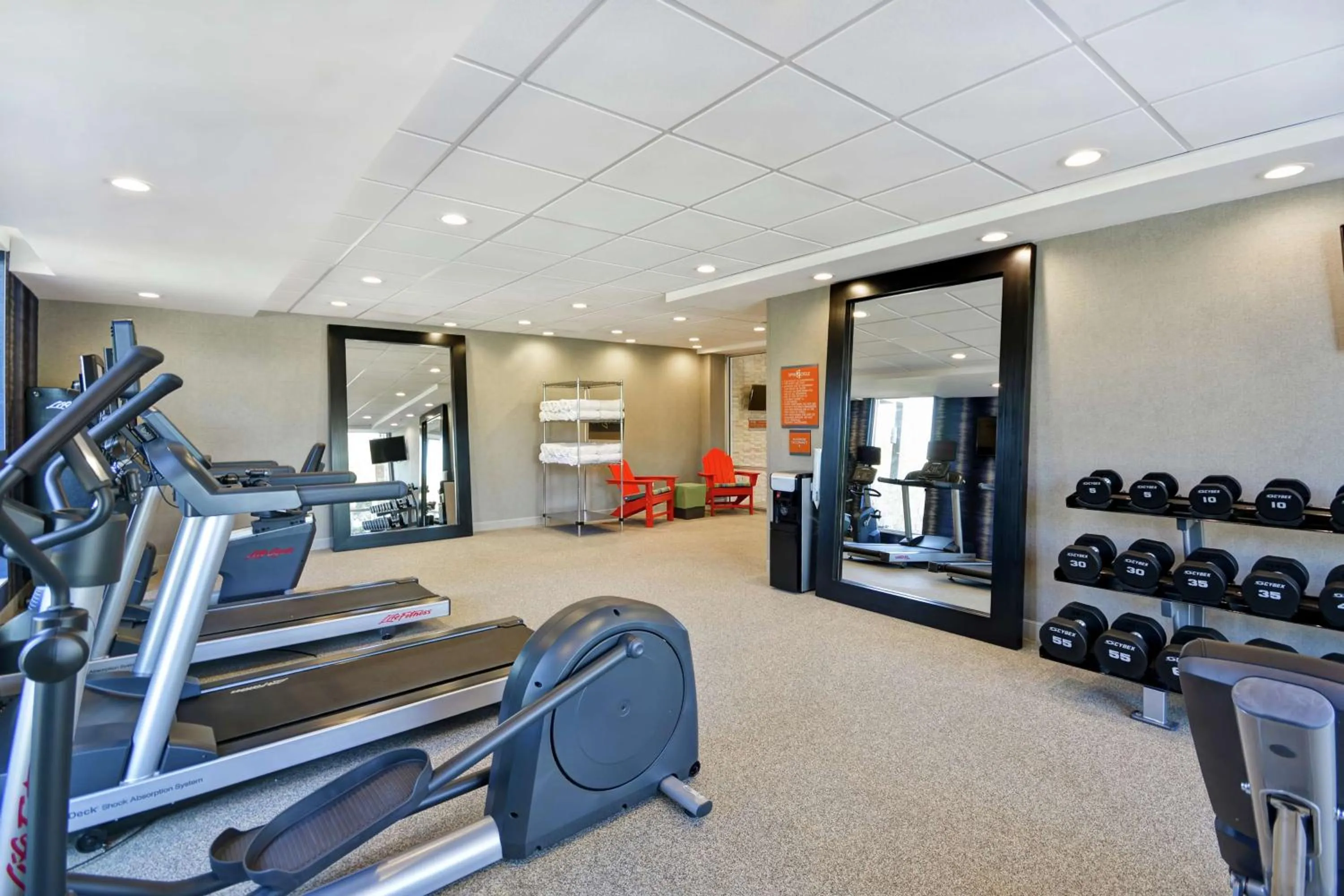Fitness centre/facilities in Home2 Suites Houston Westchase