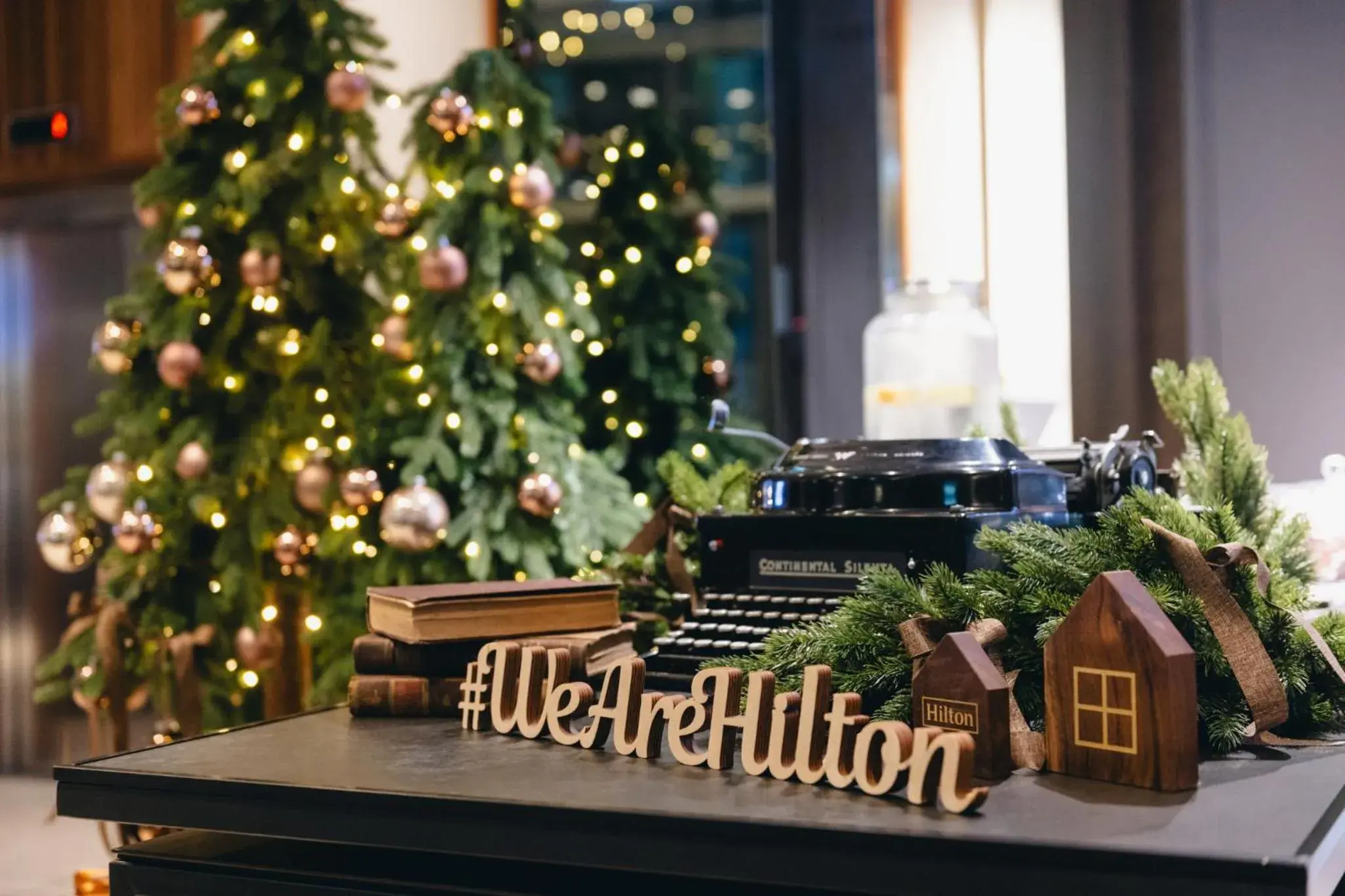 Property building in Hilton Garden Inn Vilnius City Centre Property building in Hilton Garden Inn Vilnius City Centre