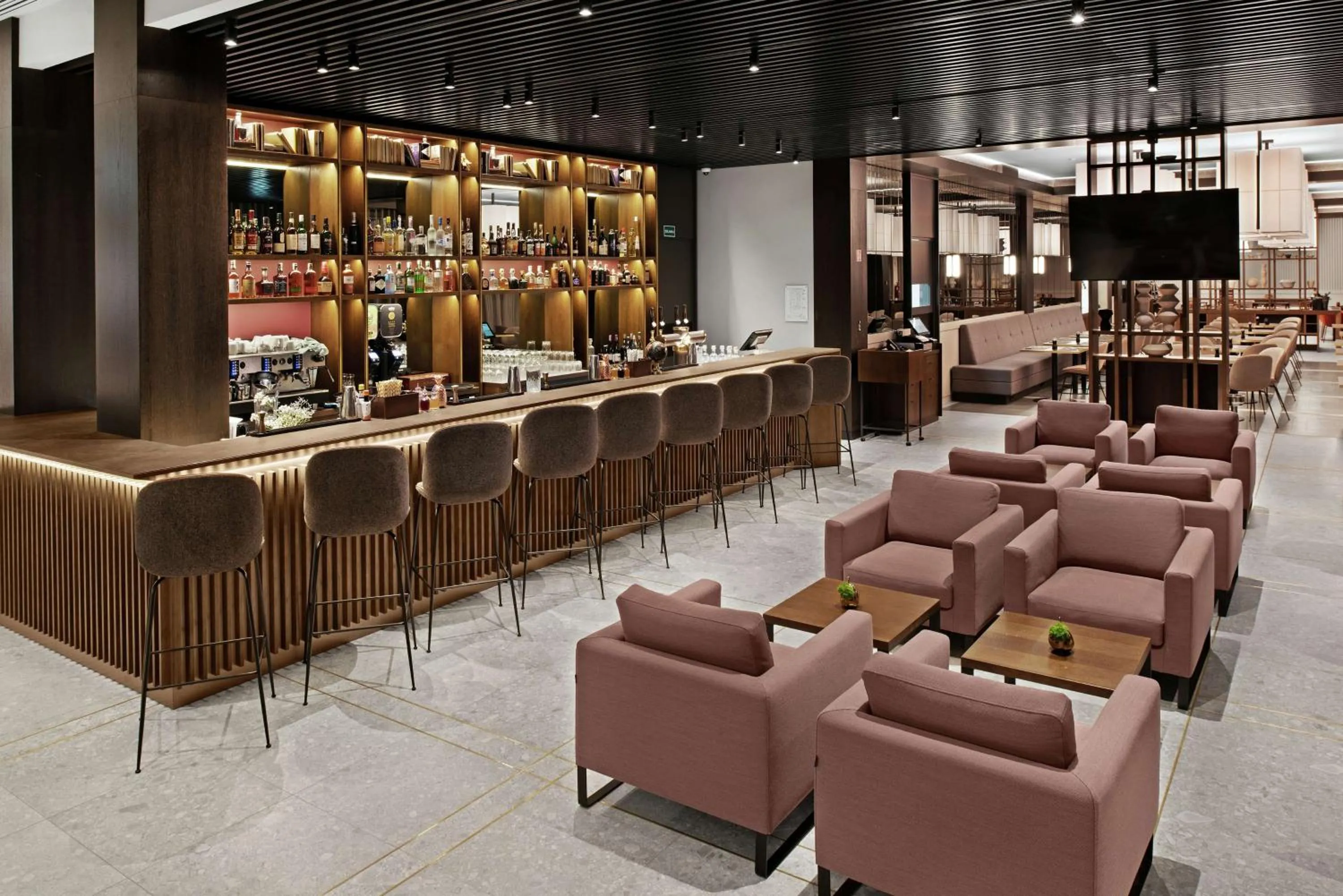 Lobby or reception in Hilton Garden Inn Vilnius City Centre