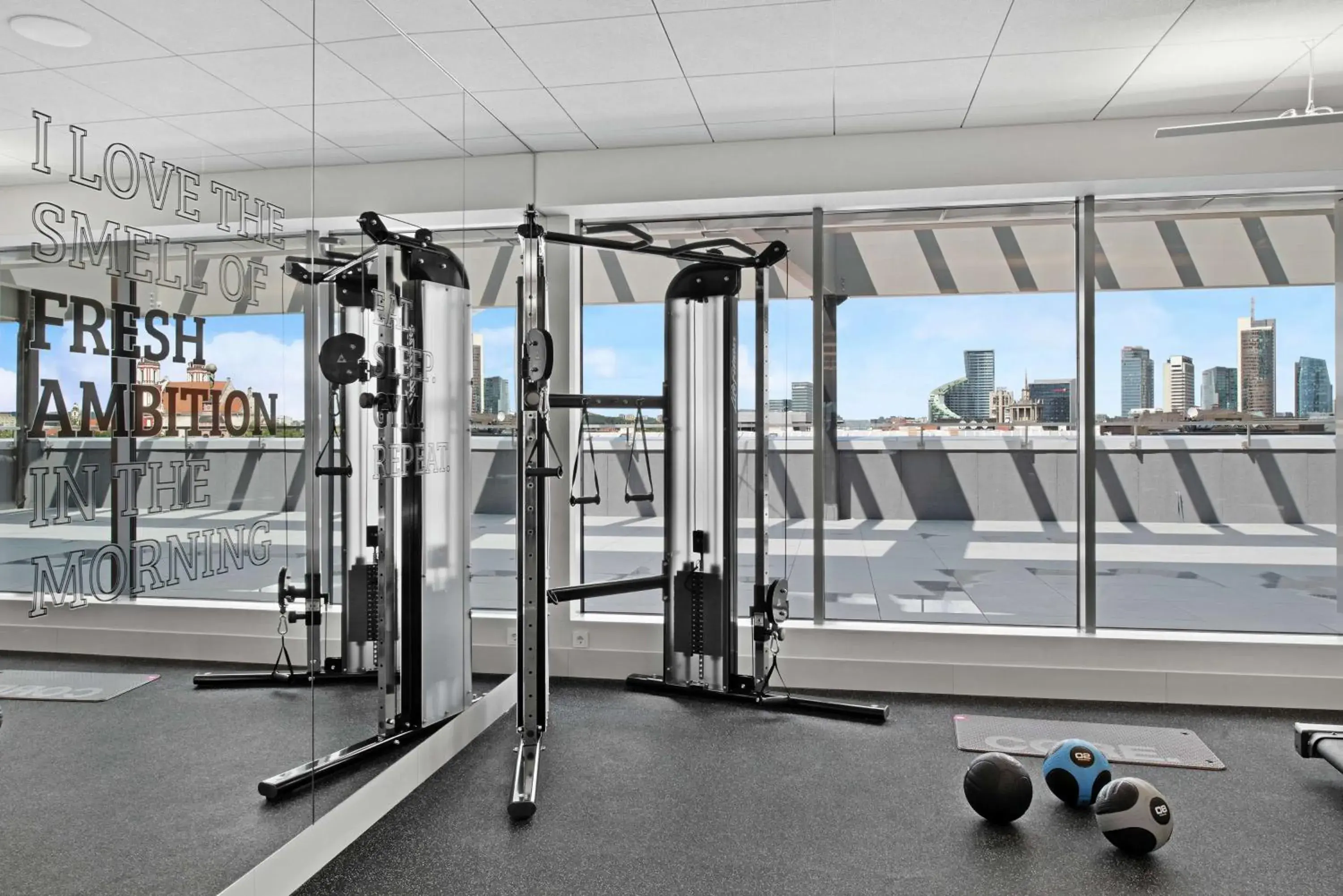Fitness centre/facilities in Hilton Garden Inn Vilnius City Centre Fitness centre/facilities in Hilton Garden Inn Vilnius City Centre