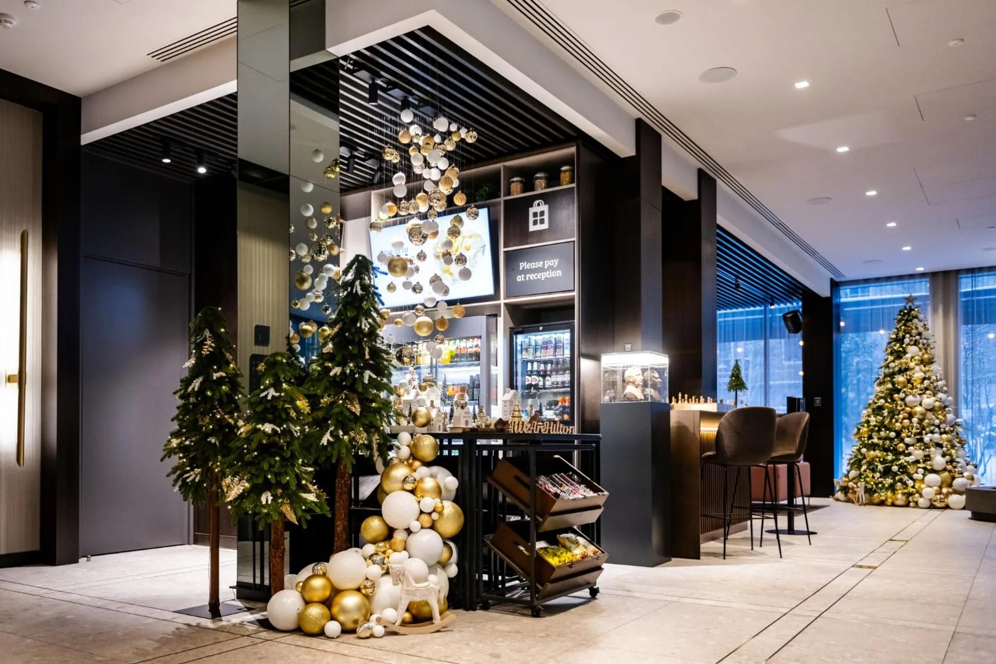 Lobby or reception in Hilton Garden Inn Vilnius City Centre