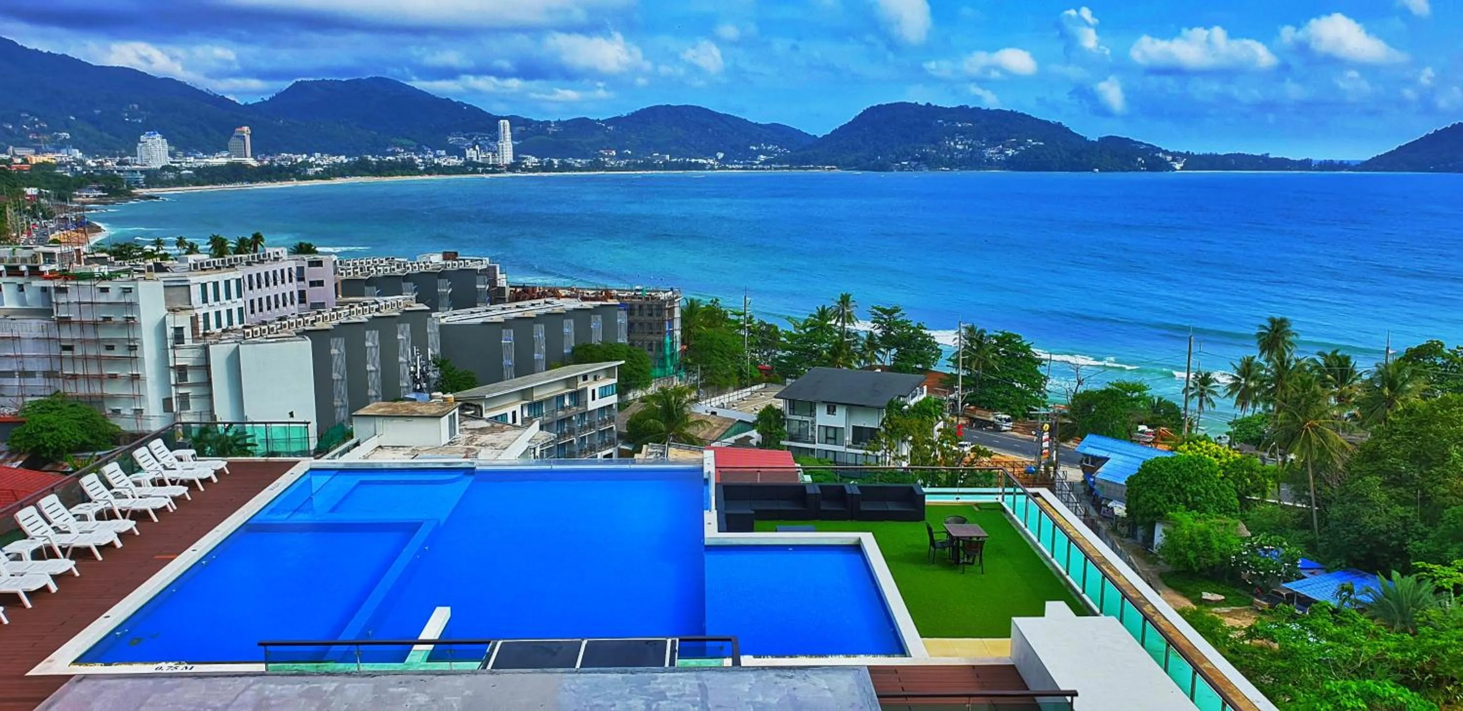 Pool view in The Privilege Residence