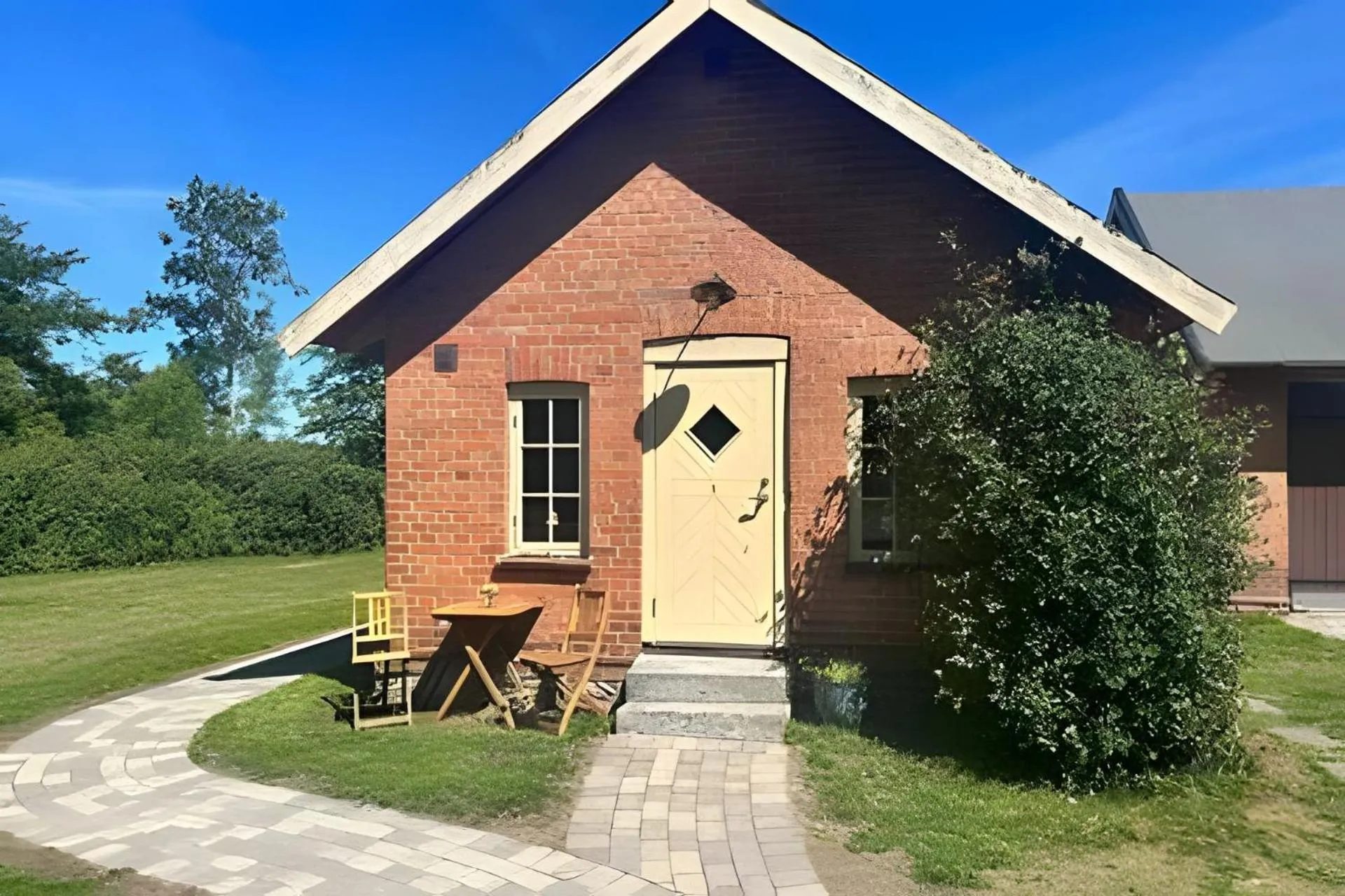 Patio in Vingårdens Bed & Breakfast