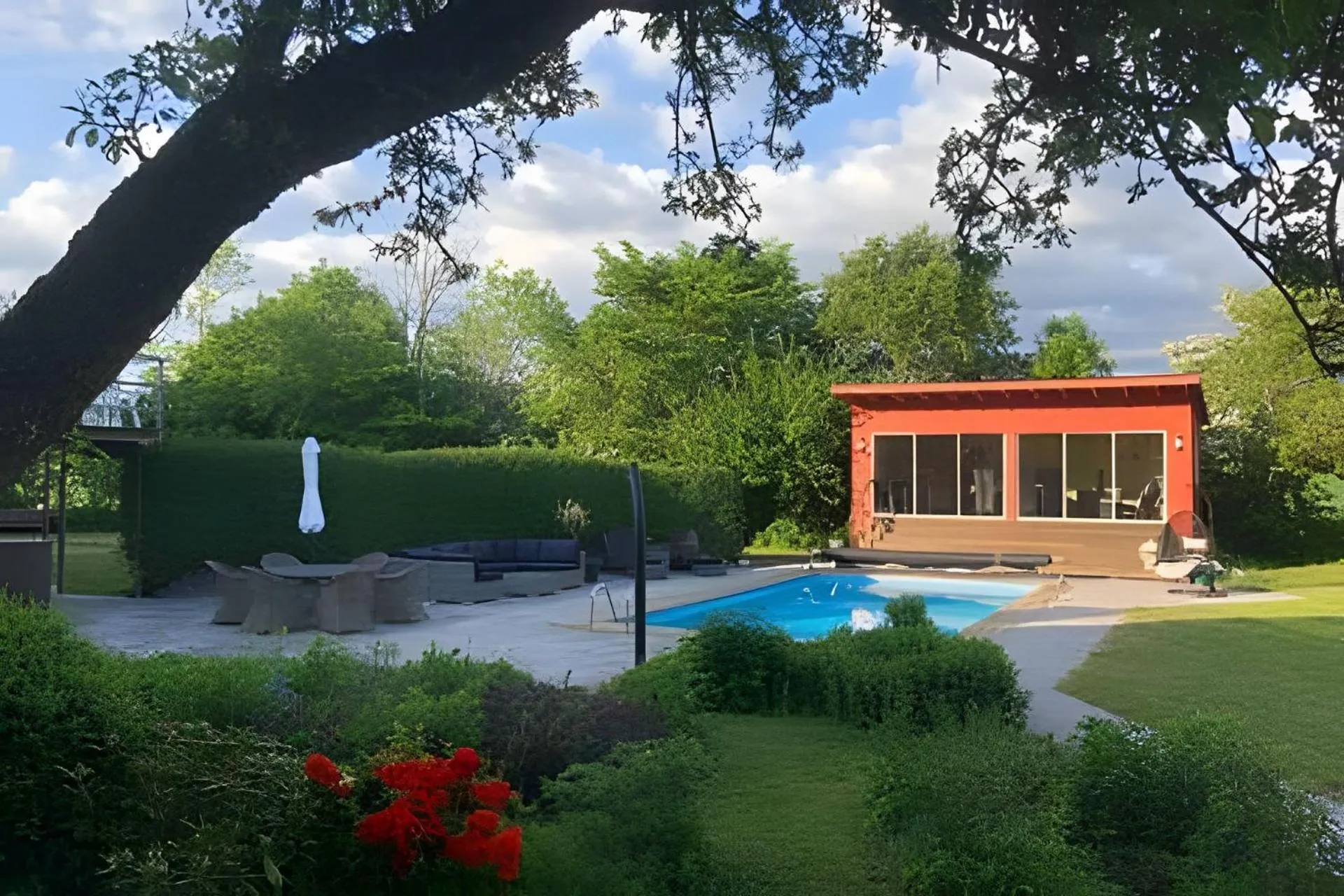 Natural landscape in Vingårdens Bed & Breakfast