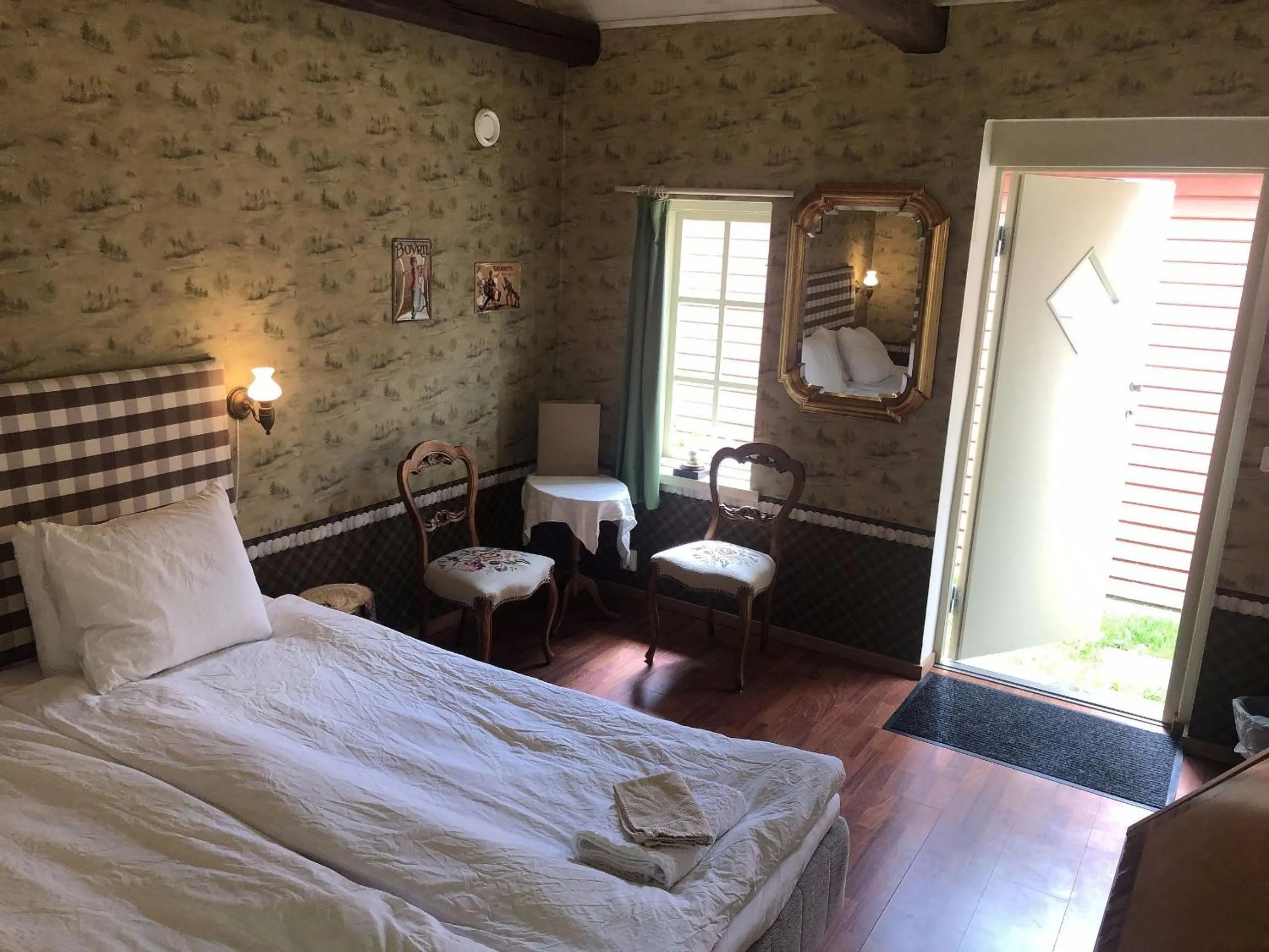 Bed in Vingårdens Bed & Breakfast