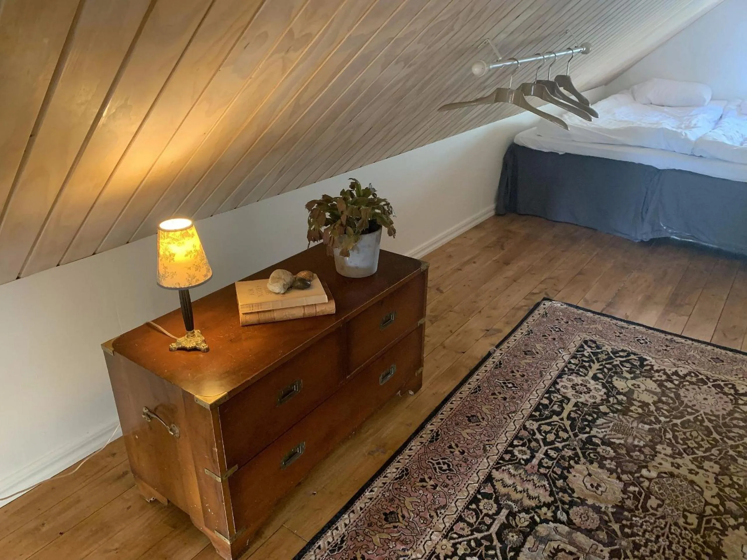 Bed in Vingårdens Bed & Breakfast