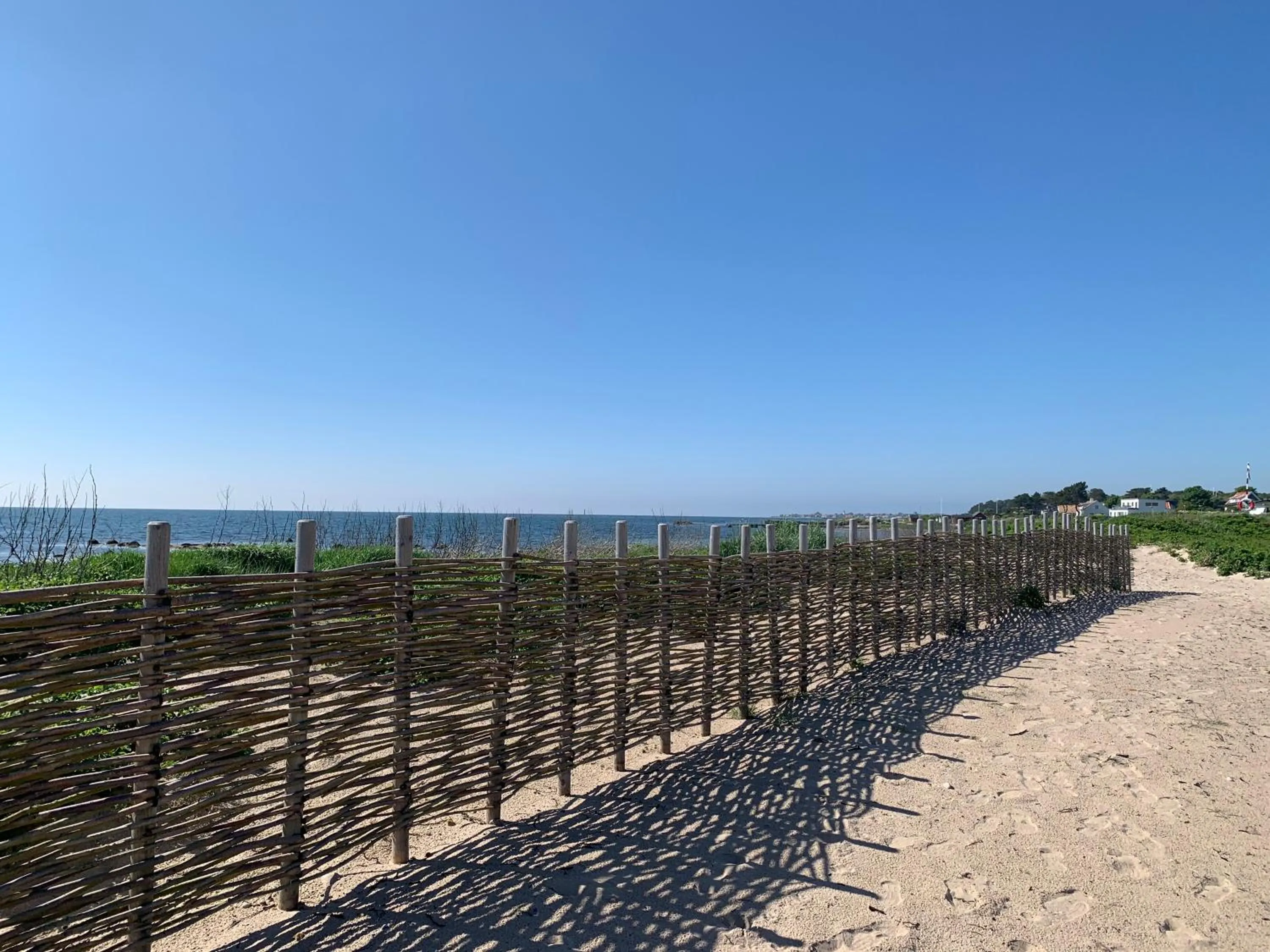 Beach in Vingårdens Bed & Breakfast