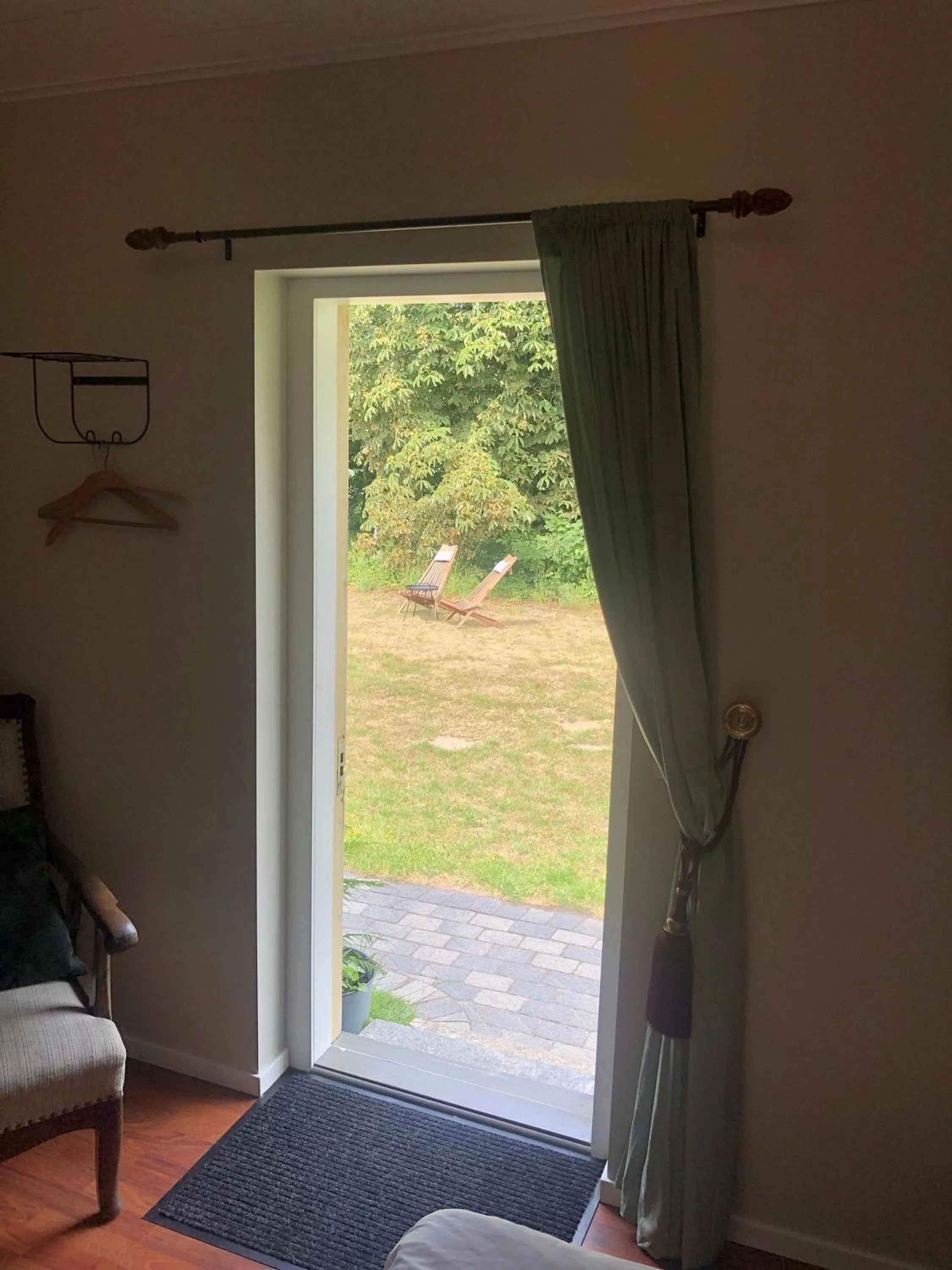 Garden in Vingårdens Bed & Breakfast