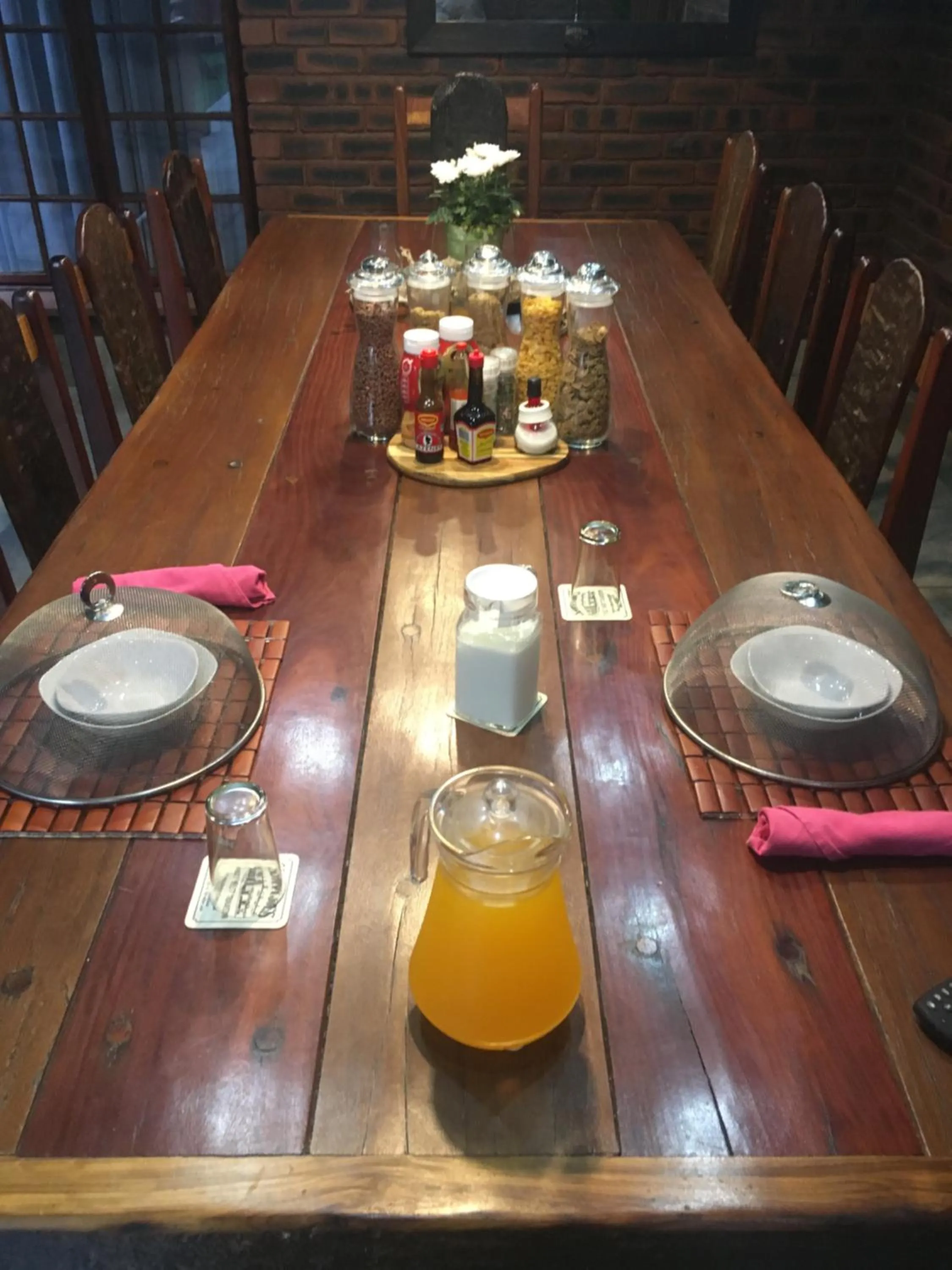 Food and drinks in The Travel Inn Durban