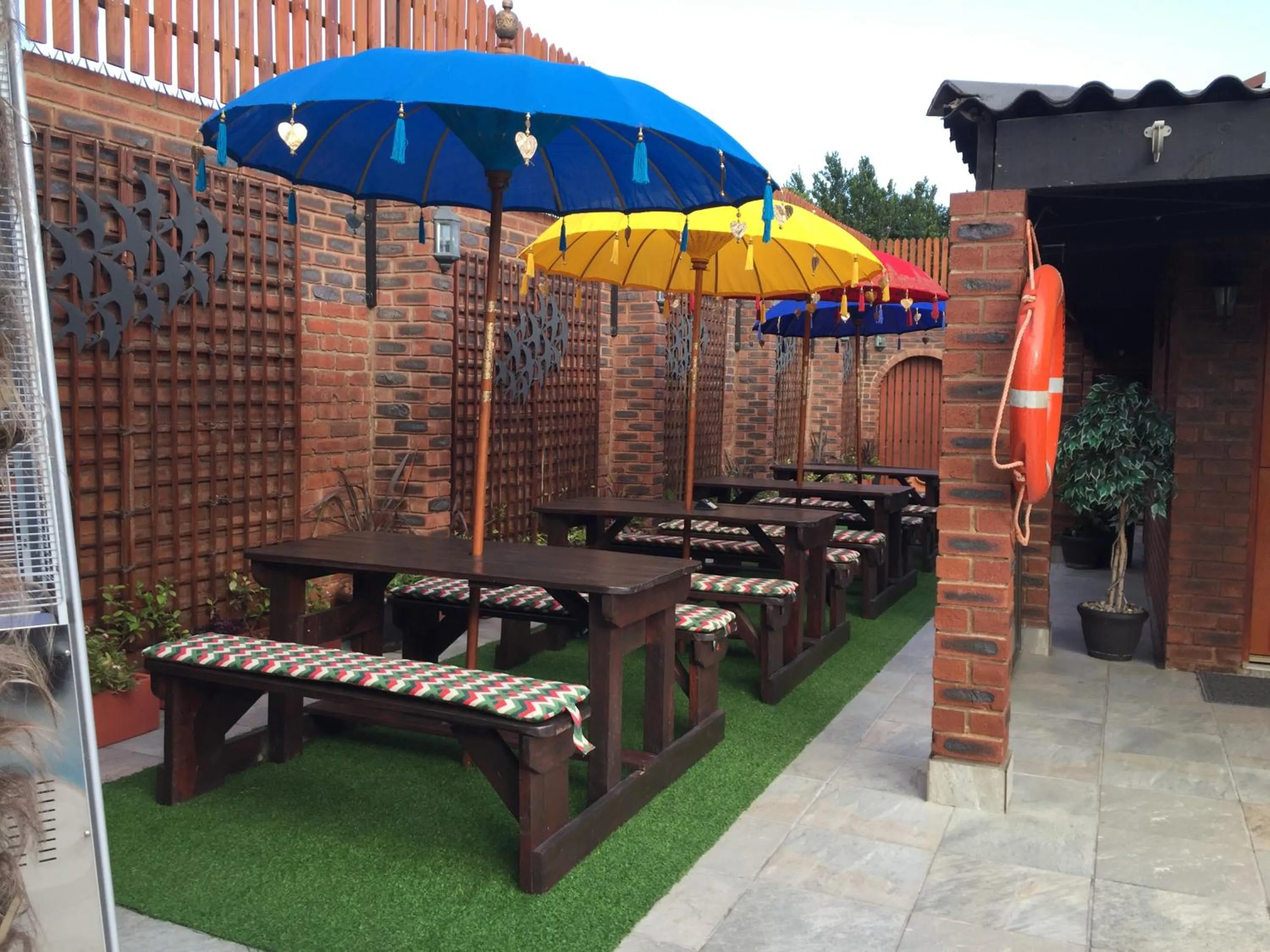 Patio in The Travel Inn Durban