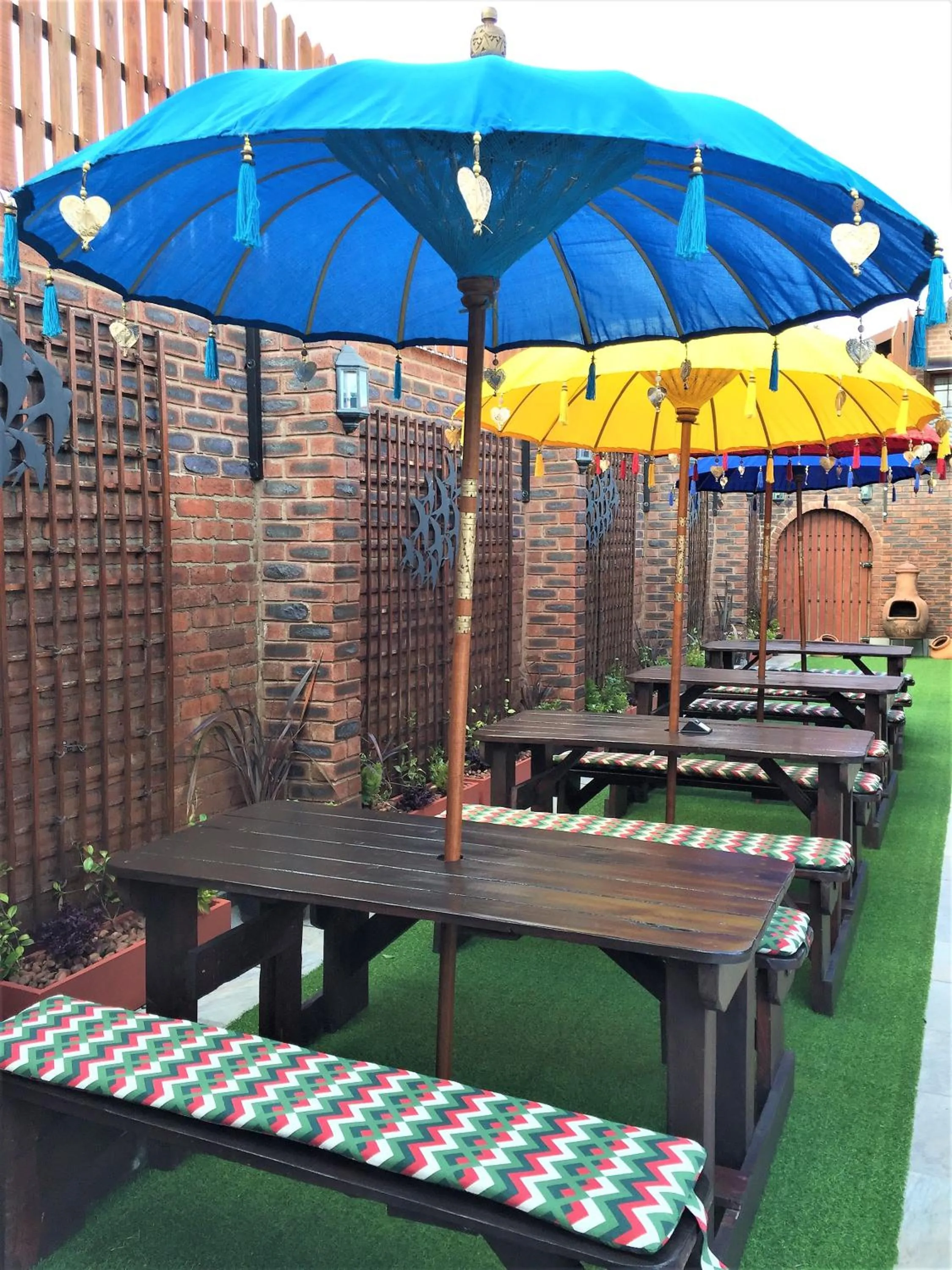 Patio in The Travel Inn Durban
