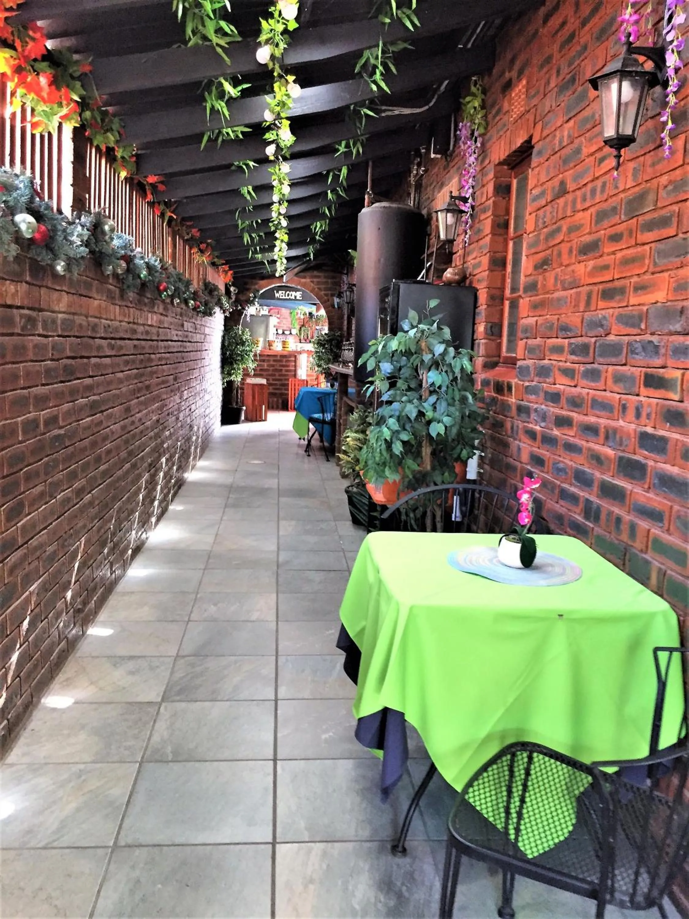 Patio in The Travel Inn Durban