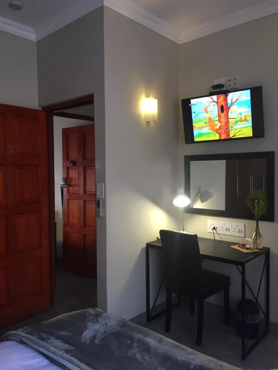TV and multimedia, Bed in The Travel Inn Durban