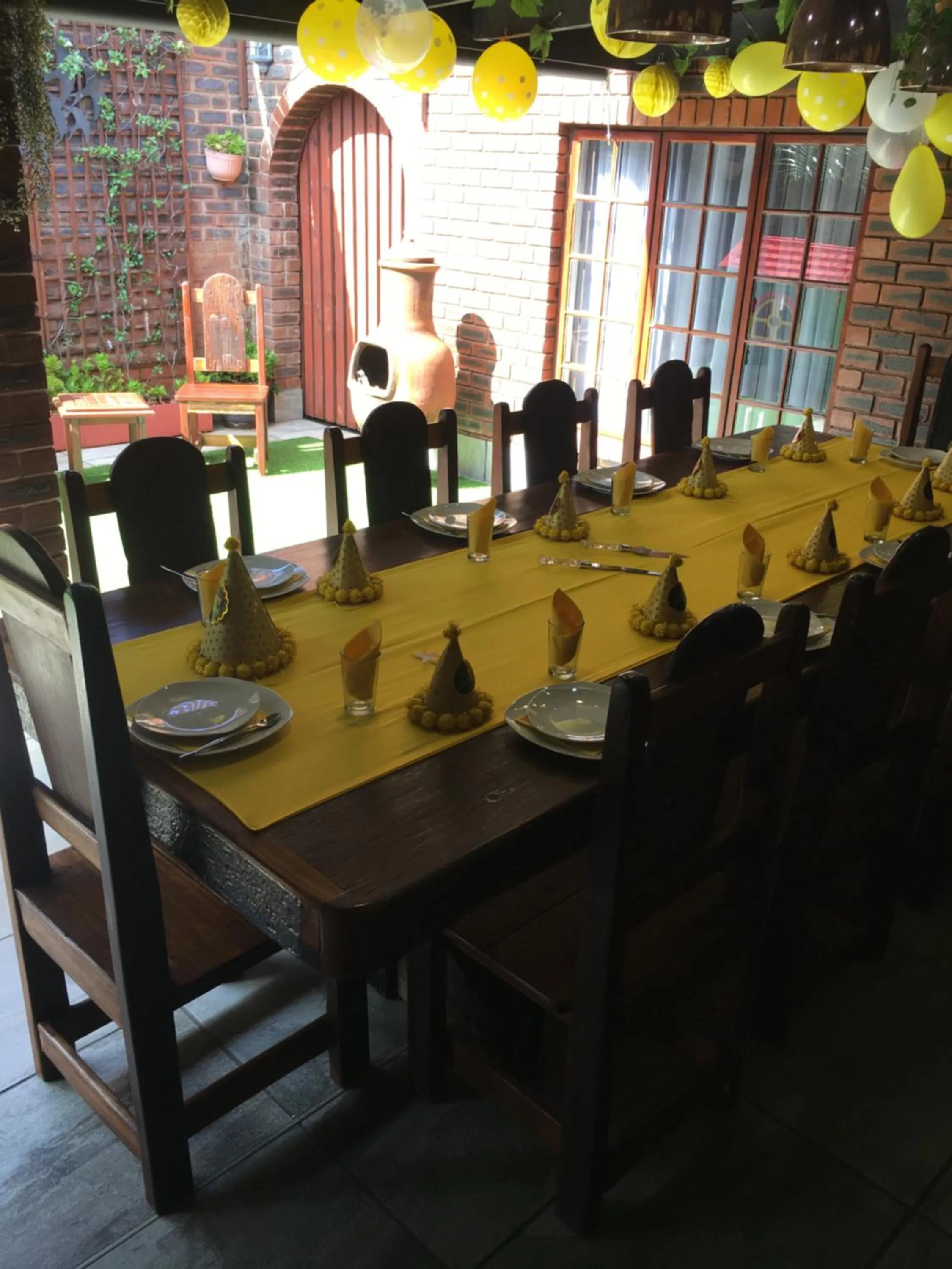 Dining area in The Travel Inn Durban