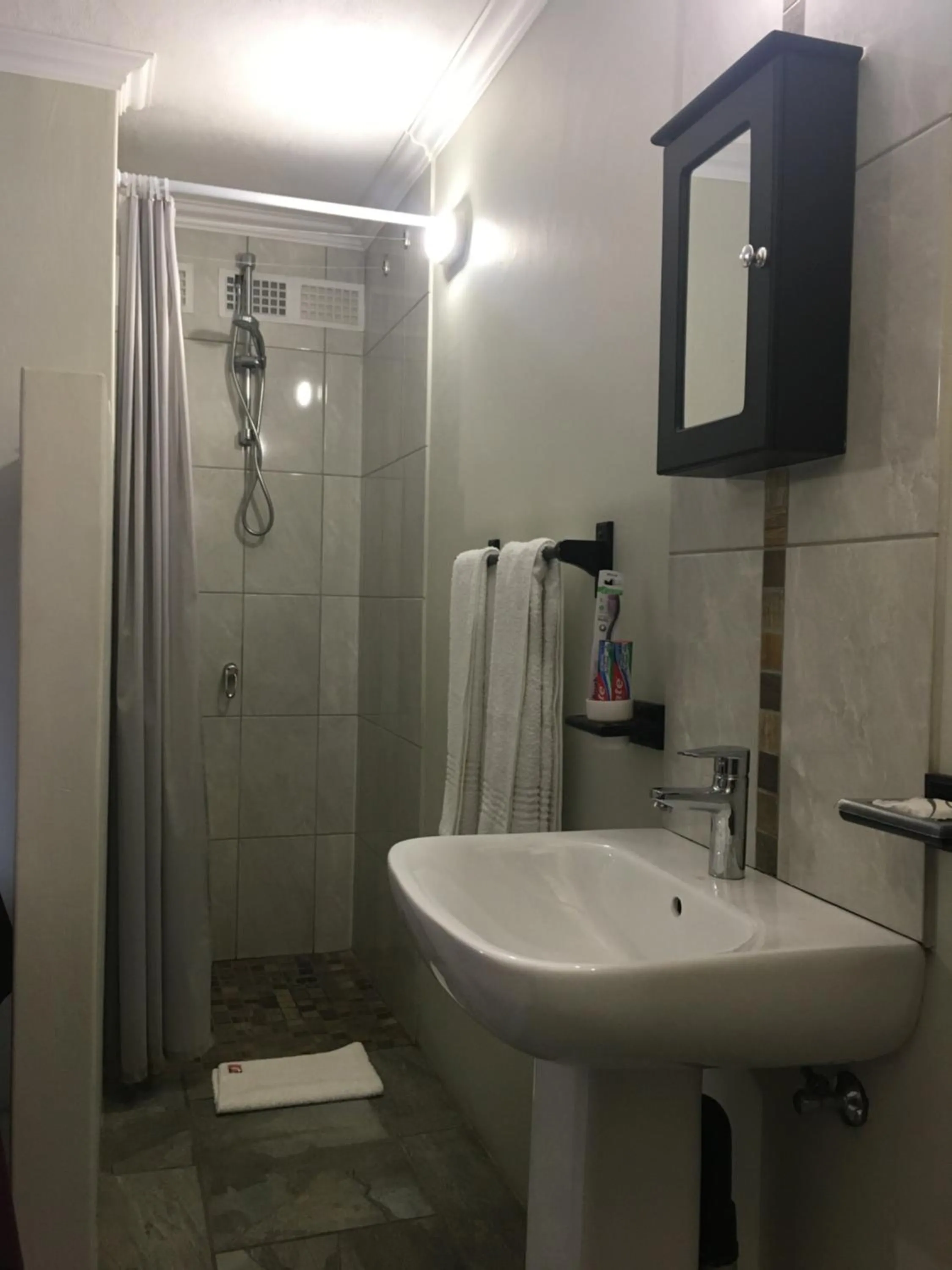 Bathroom in The Travel Inn Durban