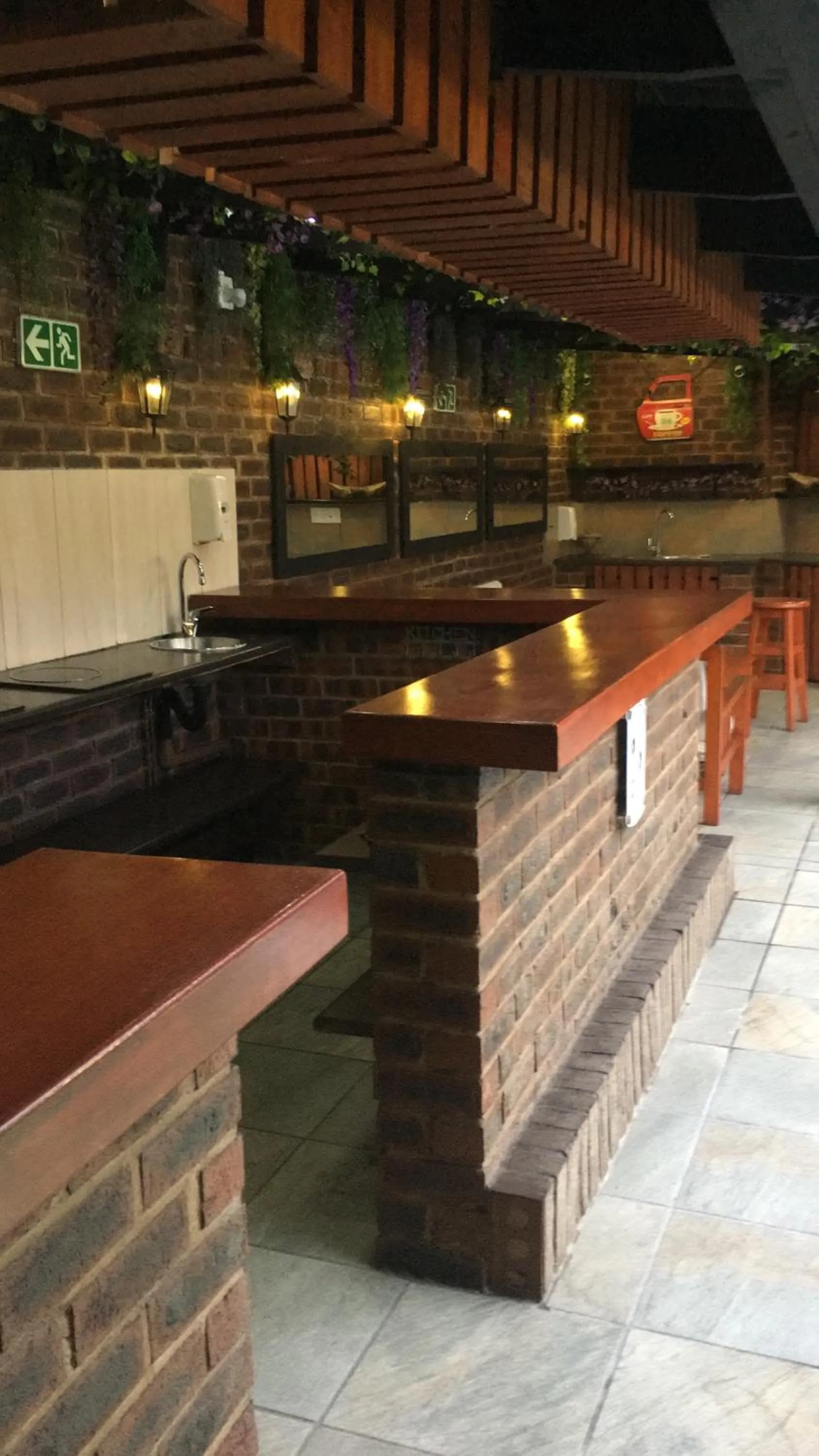 BBQ facilities in The Travel Inn Durban