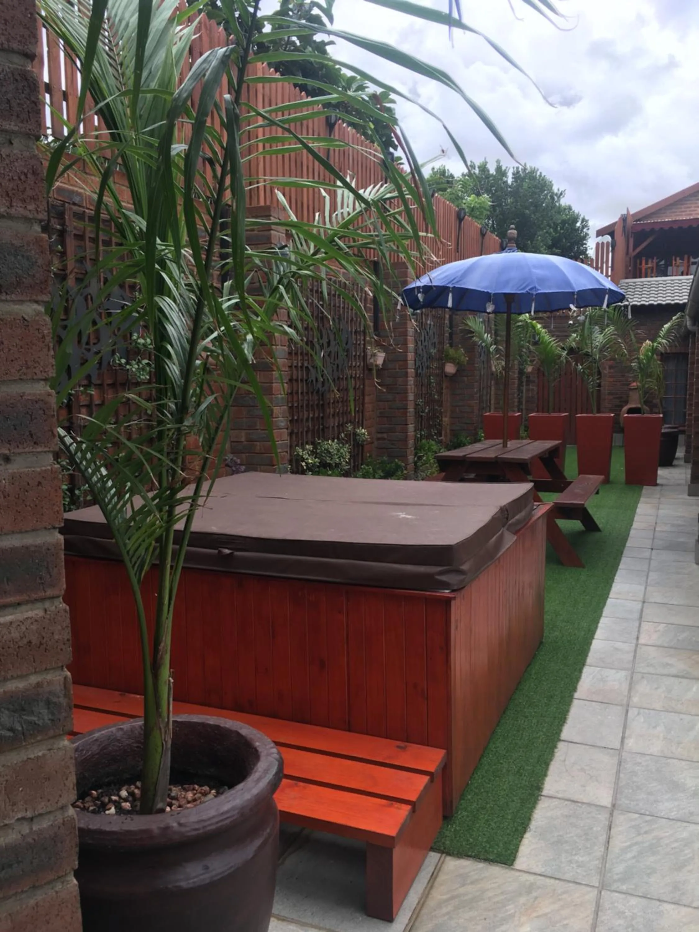 Patio in The Travel Inn Durban