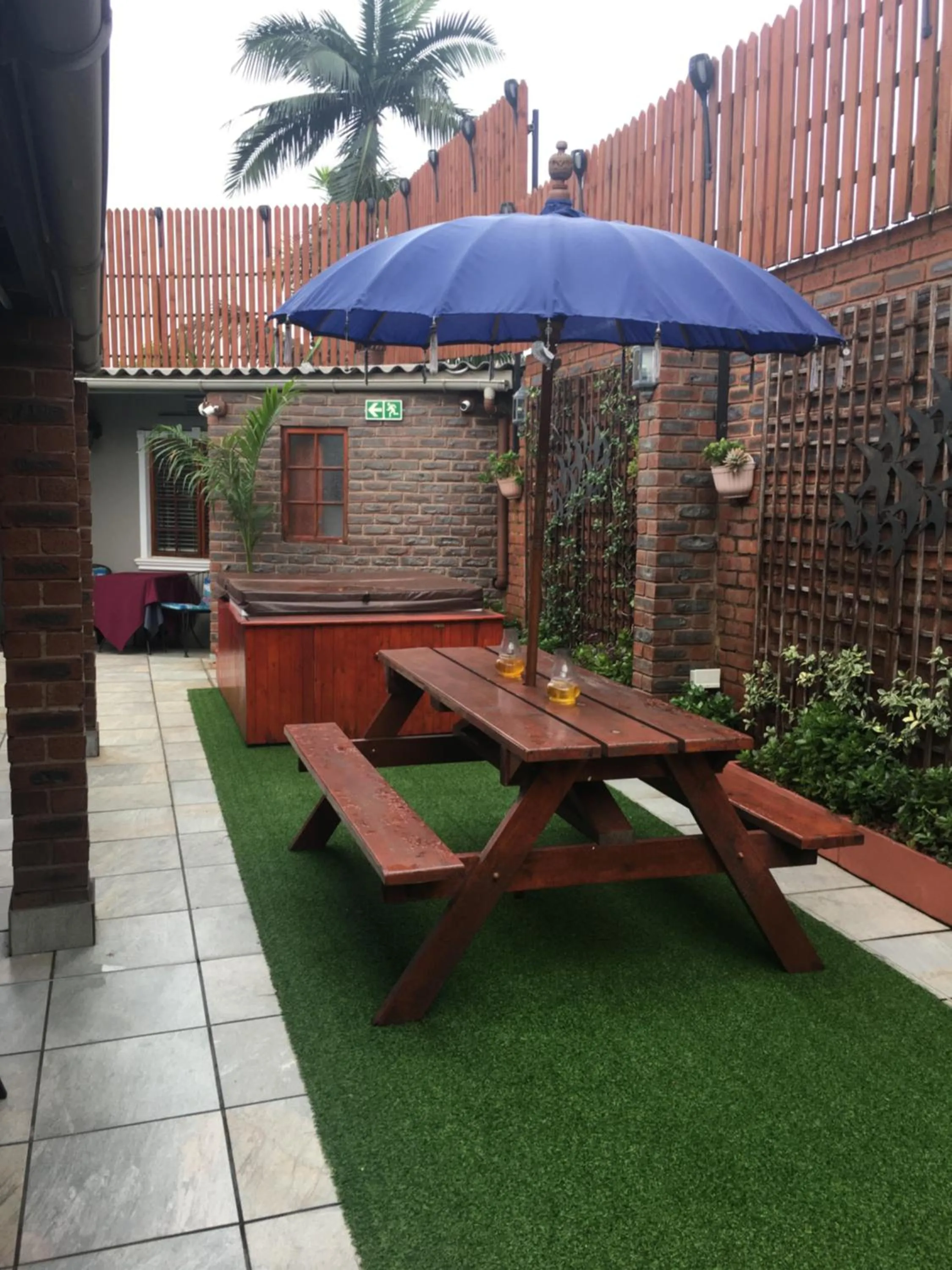 Patio in The Travel Inn Durban