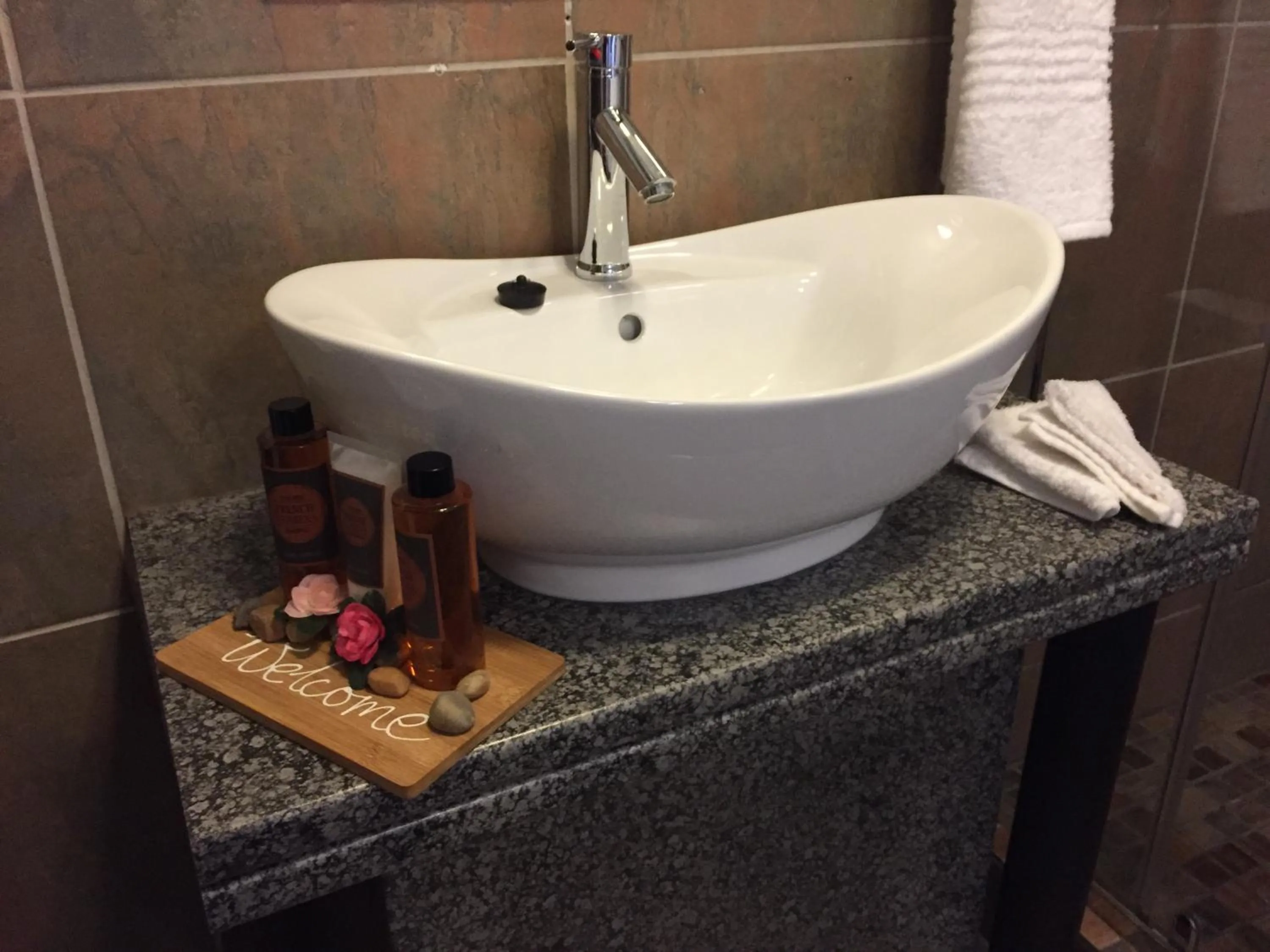 Bathroom in The Travel Inn Durban