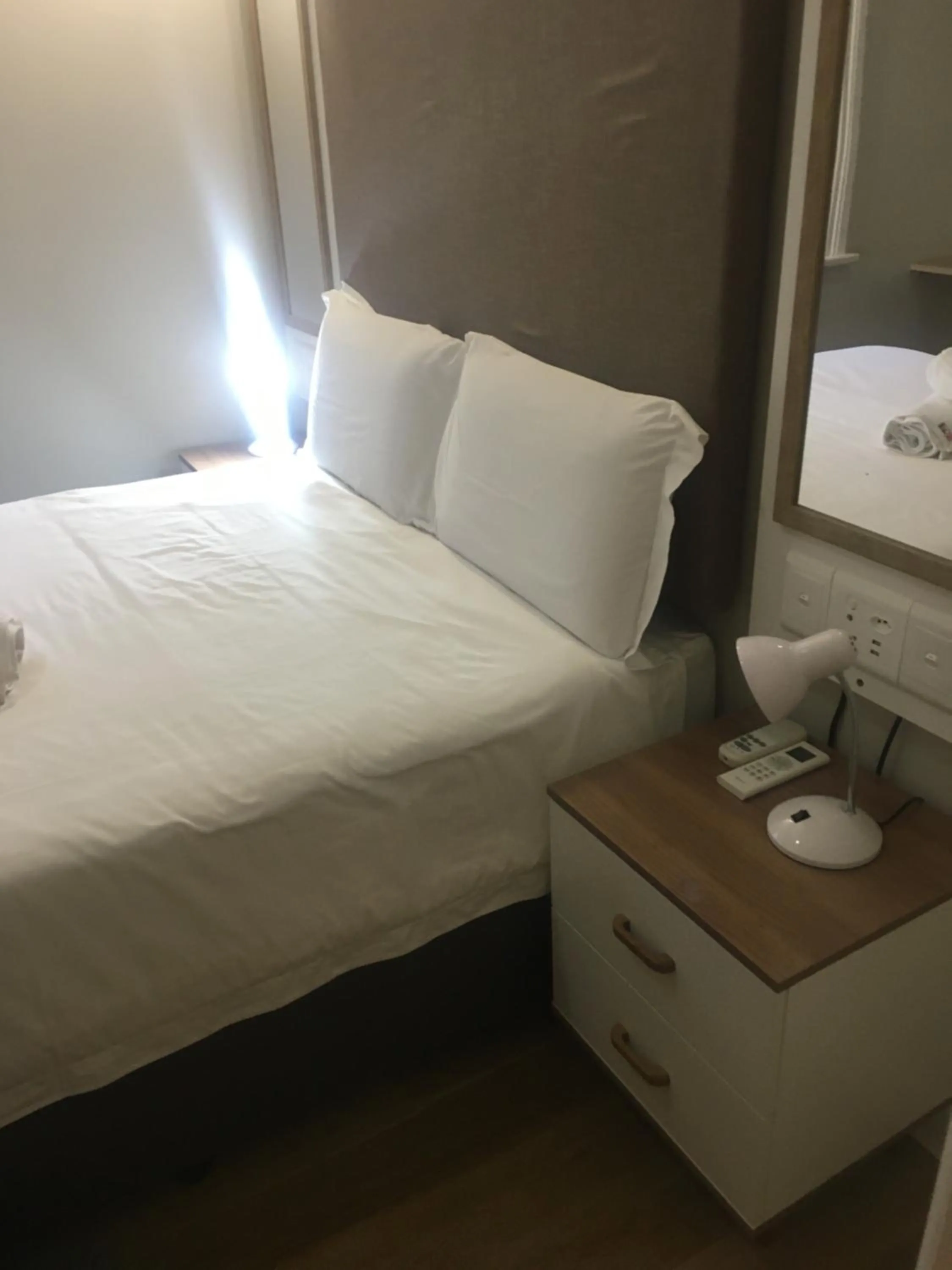 Bed in The Travel Inn Durban