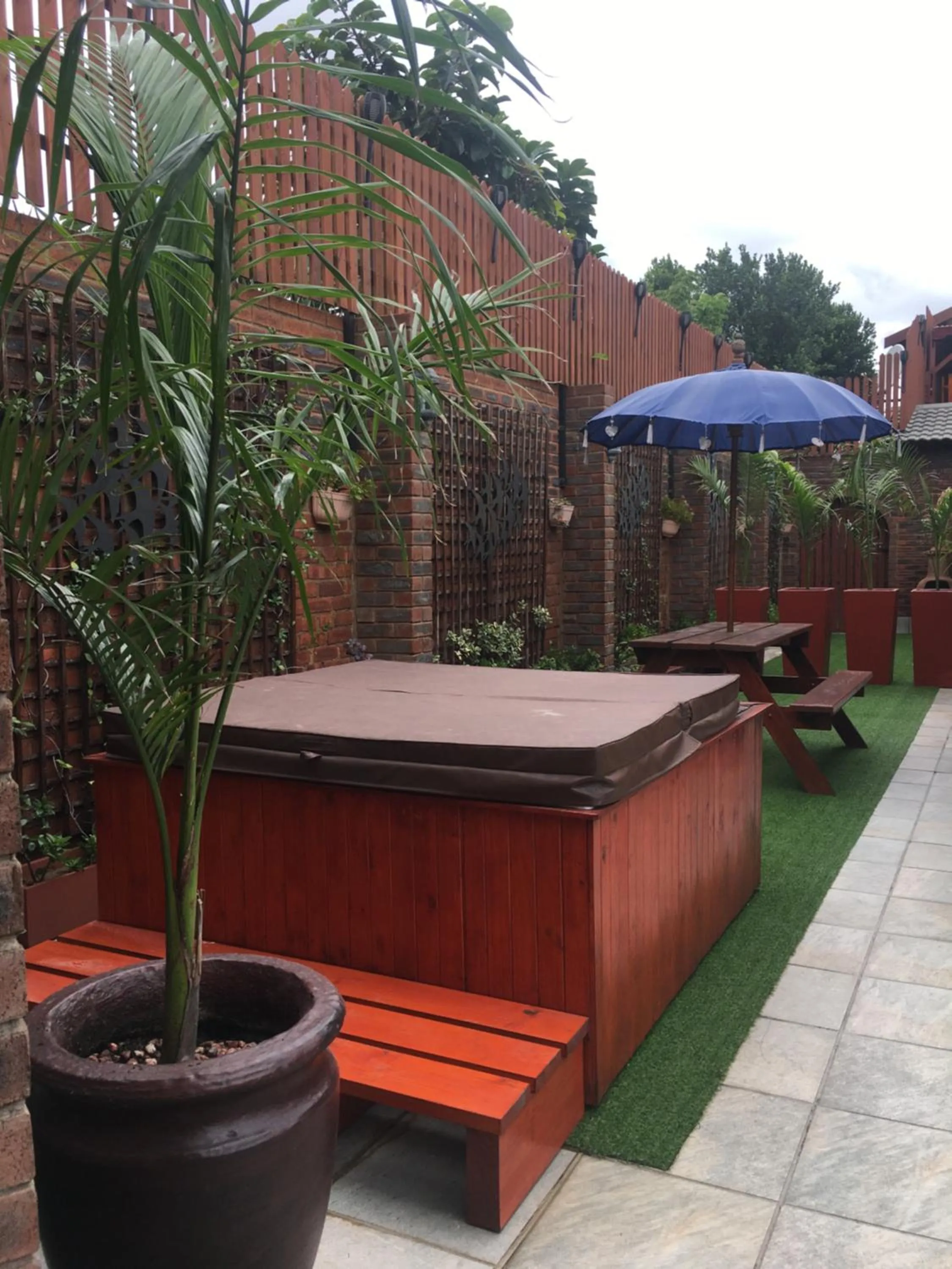 Patio in The Travel Inn Durban
