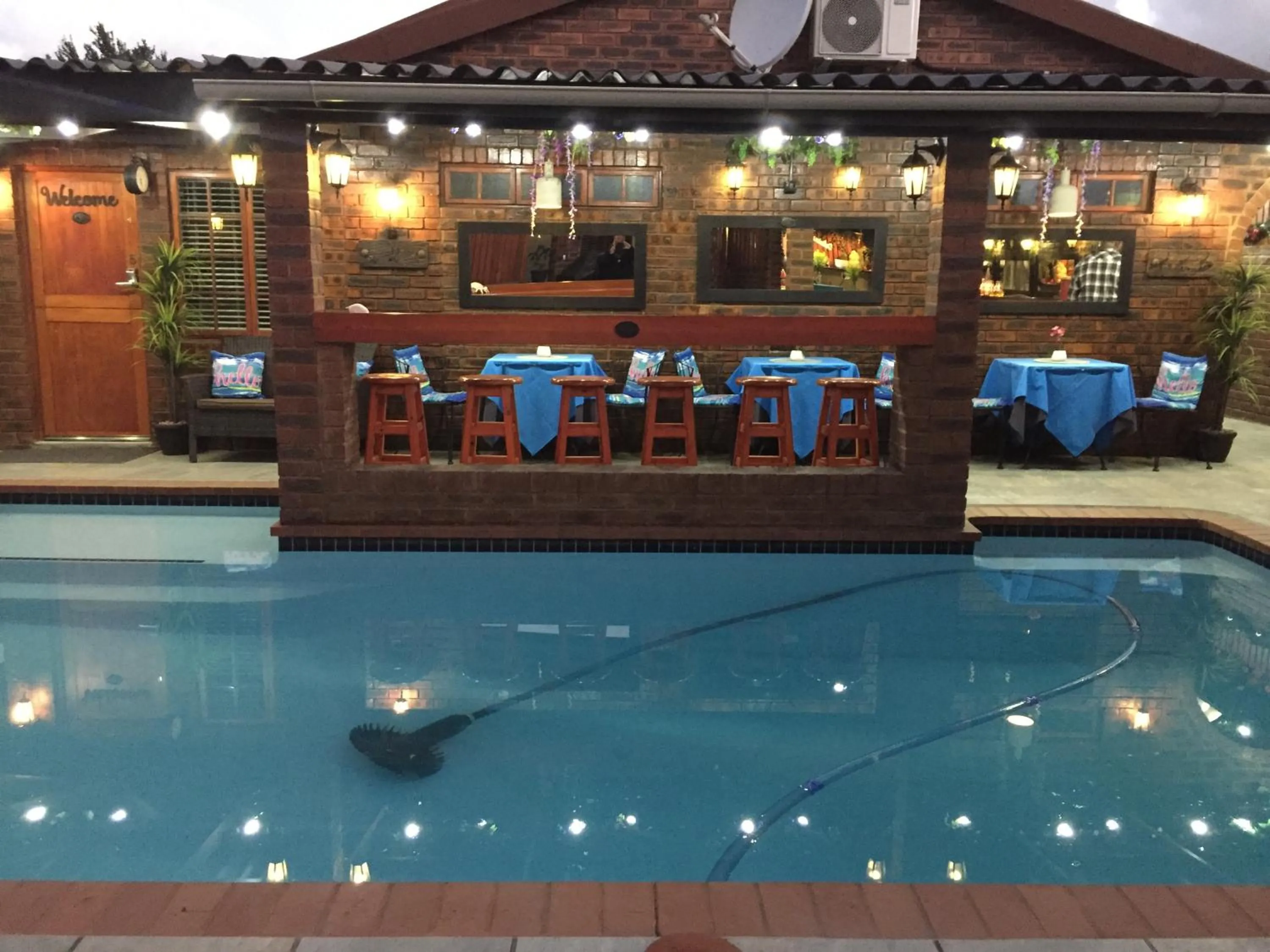 Dining area in The Travel Inn Durban