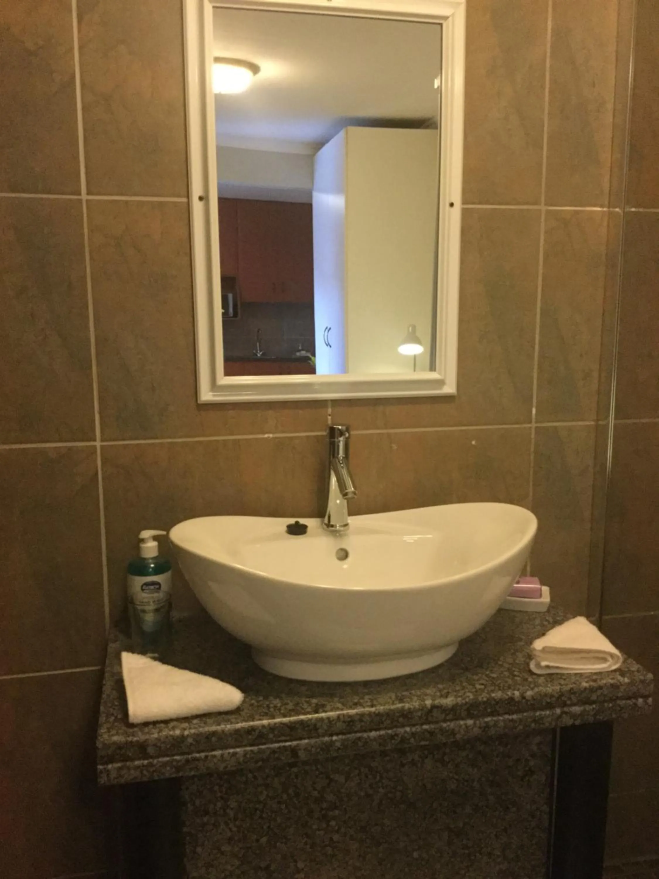 Bathroom in The Travel Inn Durban
