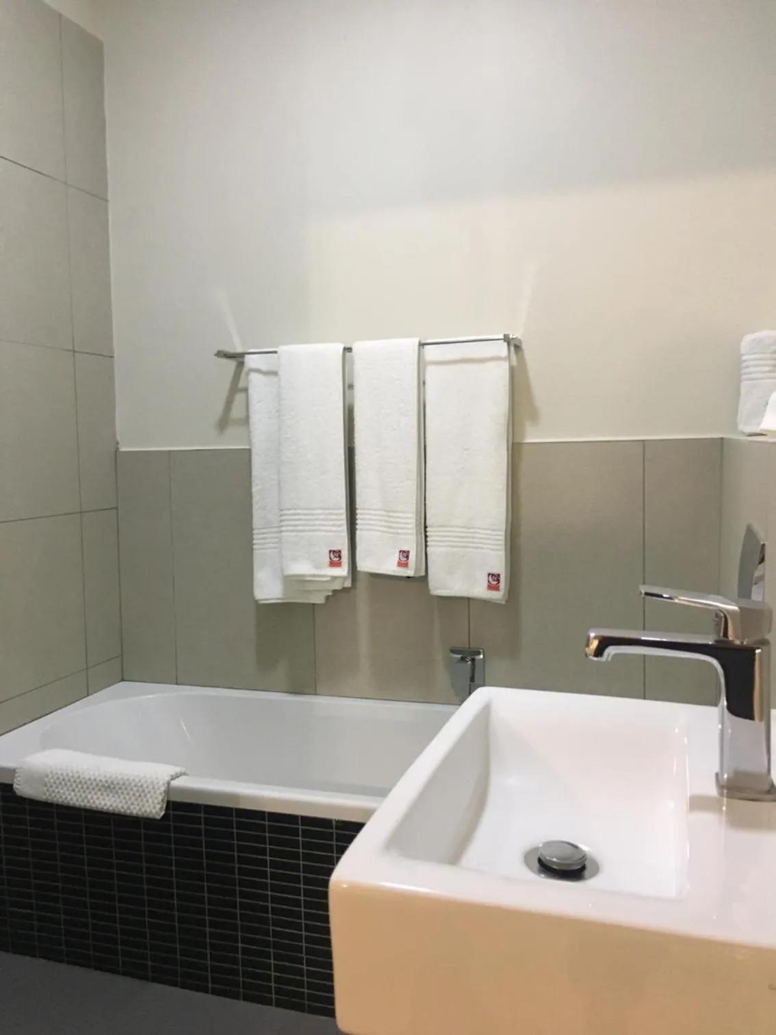 Bathroom in The Travel Inn Durban