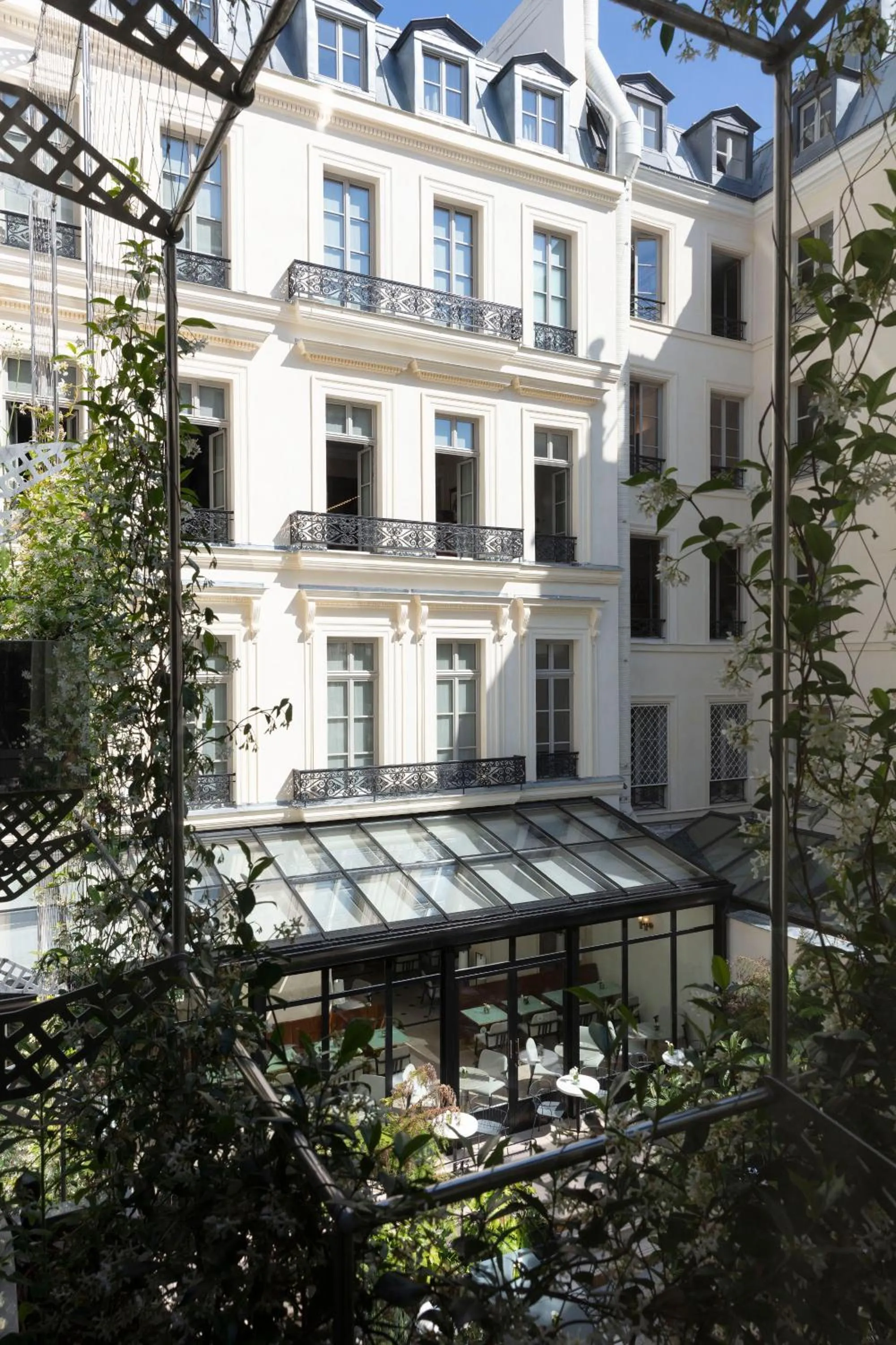 Property building in Les Jardins du Faubourg Hotel & Spa by Shiseido