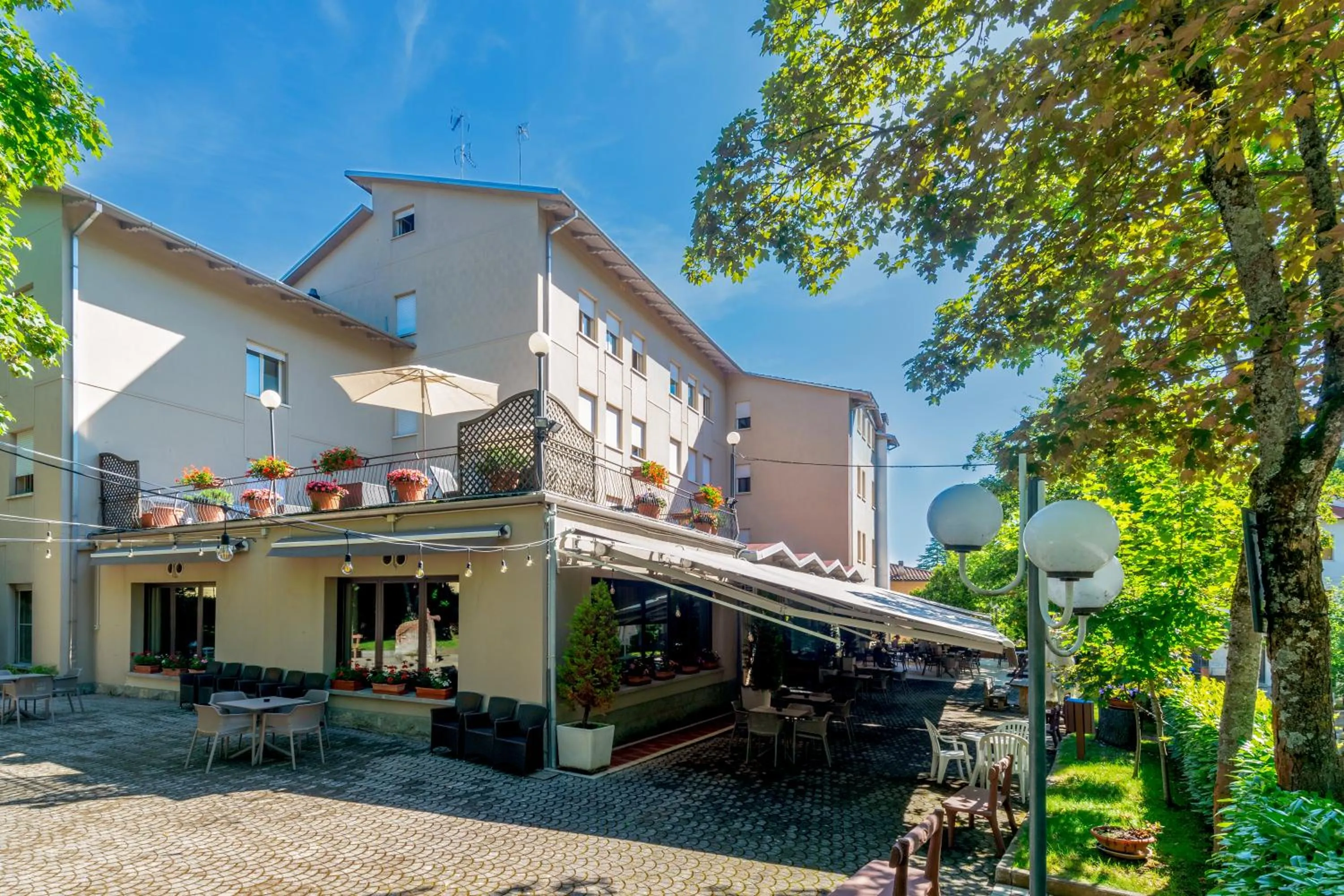 Property building in Hotel Falco D'Oro by Falco D'Oro Hotels