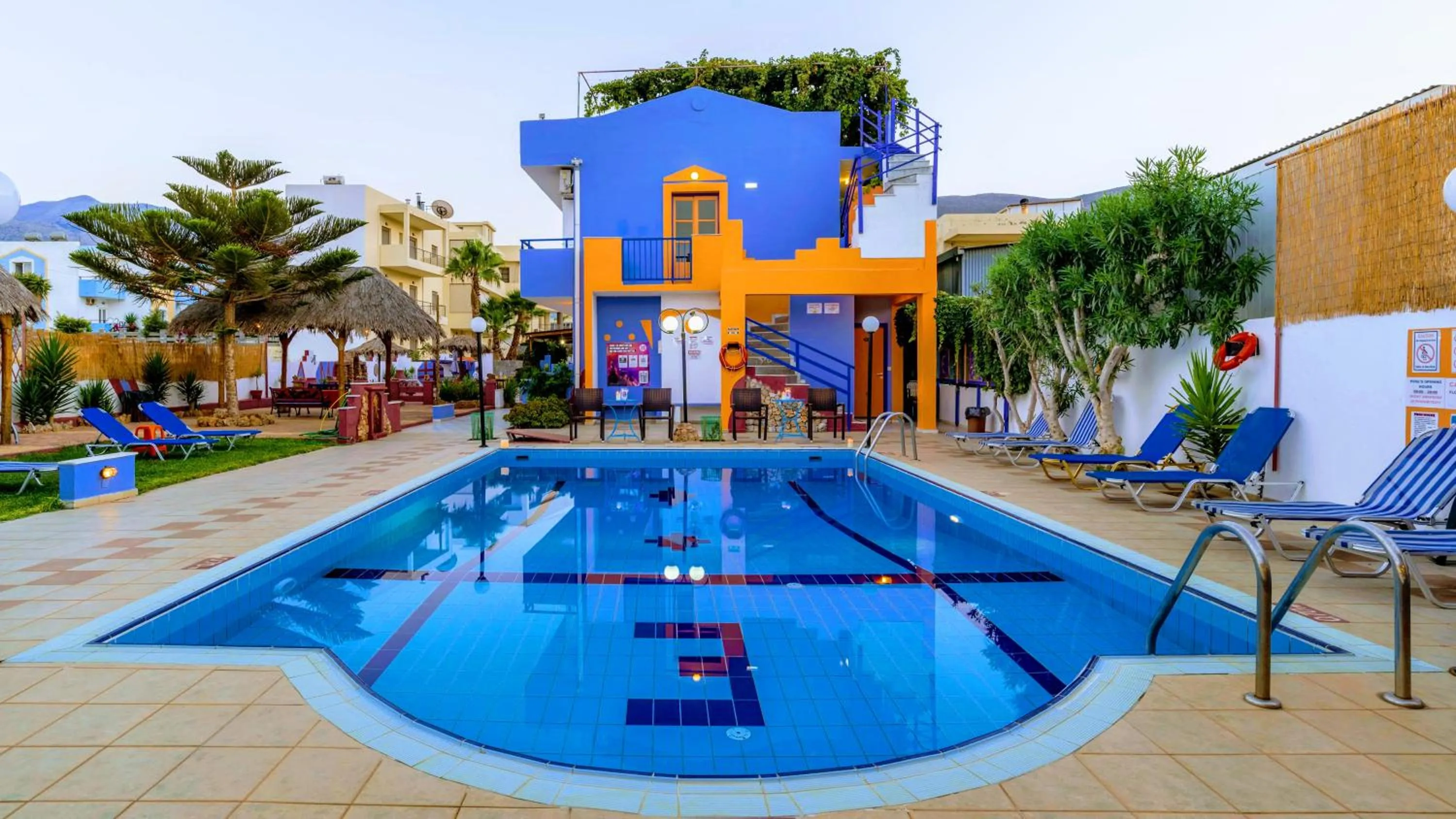 Swimming pool in Eltina Apartments
