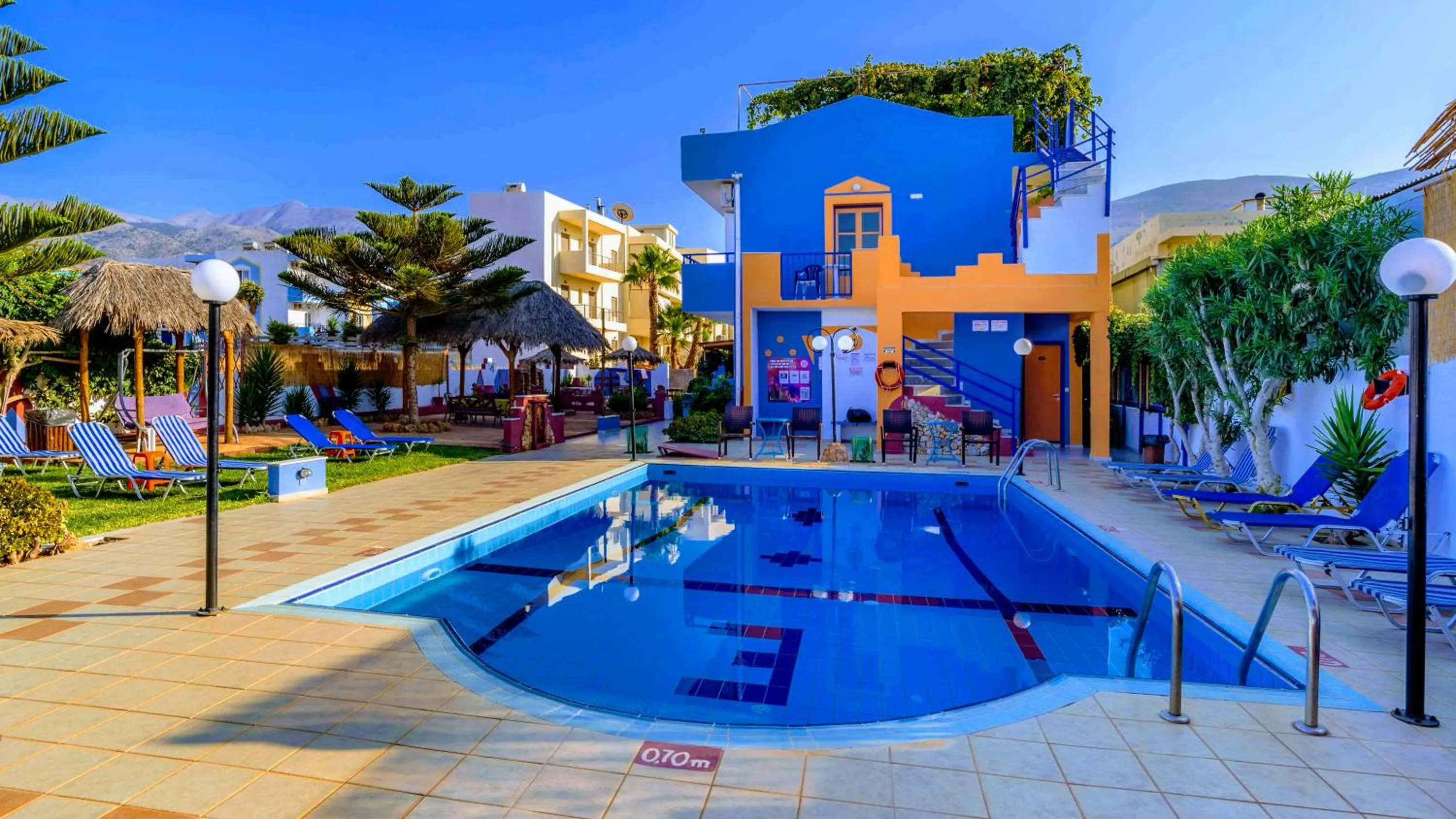 Swimming pool in Eltina Apartments