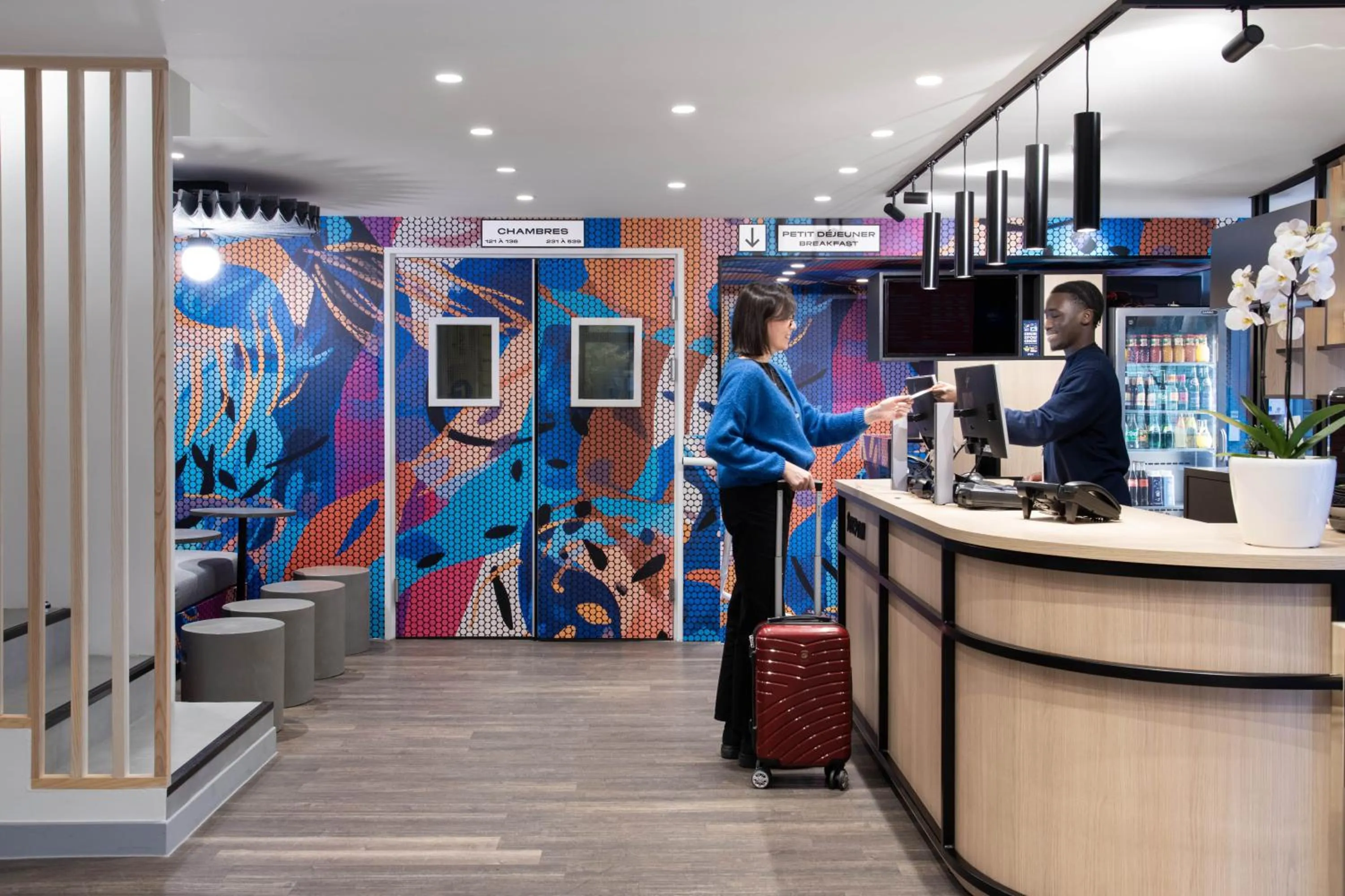 Lobby or reception in ibis Paris Avenue d'Italie 13ème